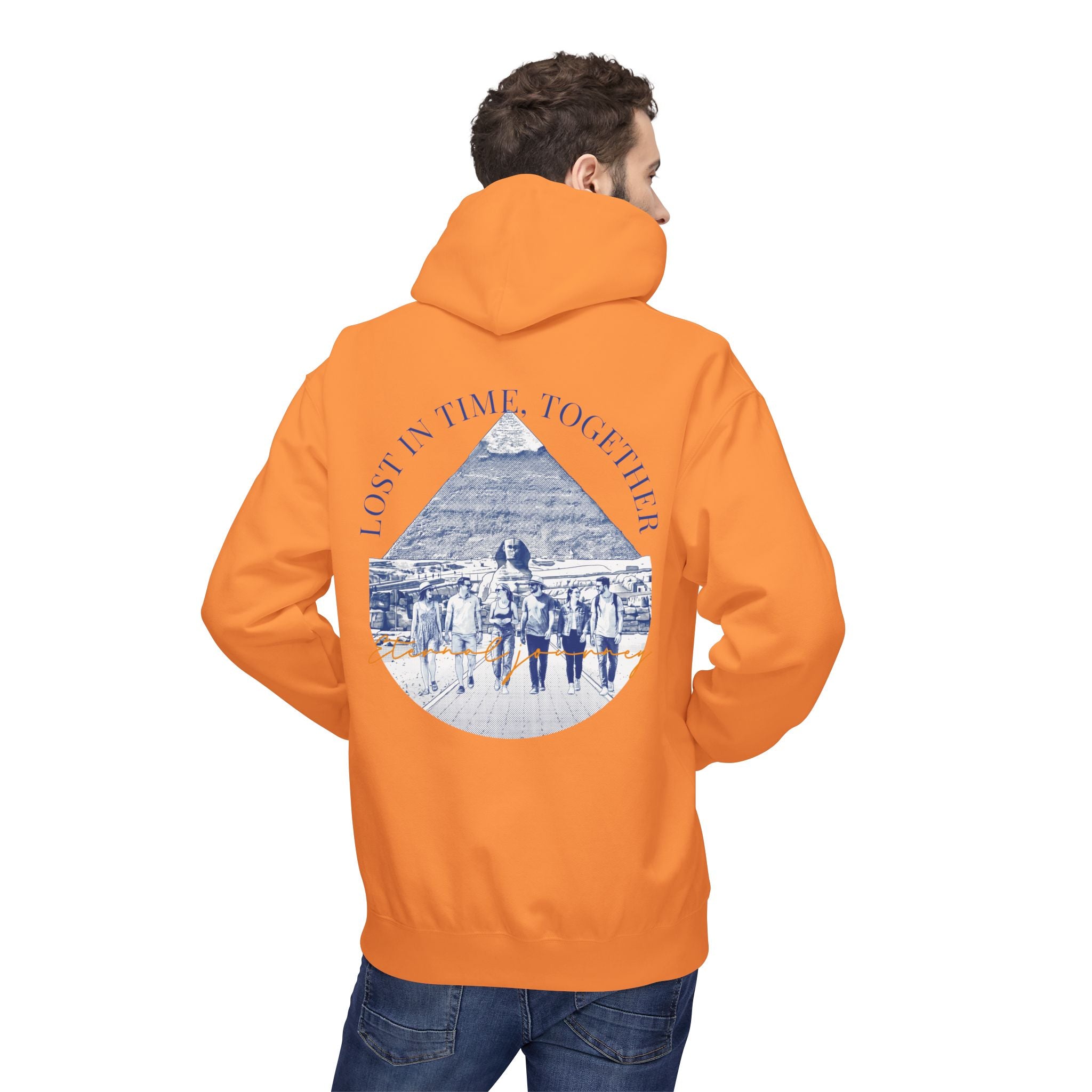 Egypt Landmark Hoodie | Vintage Pyramid Travel Sweatshirt