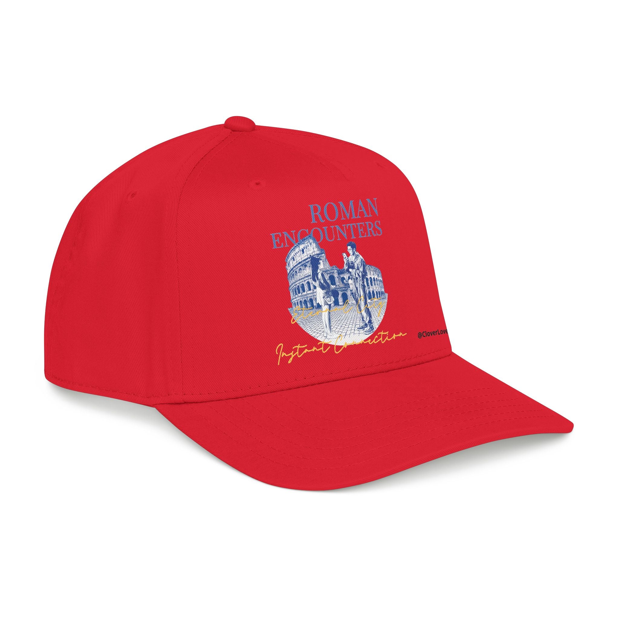 Rome Travel Hat - Colosseum Baseball Cap, European Adventure Dad Hat