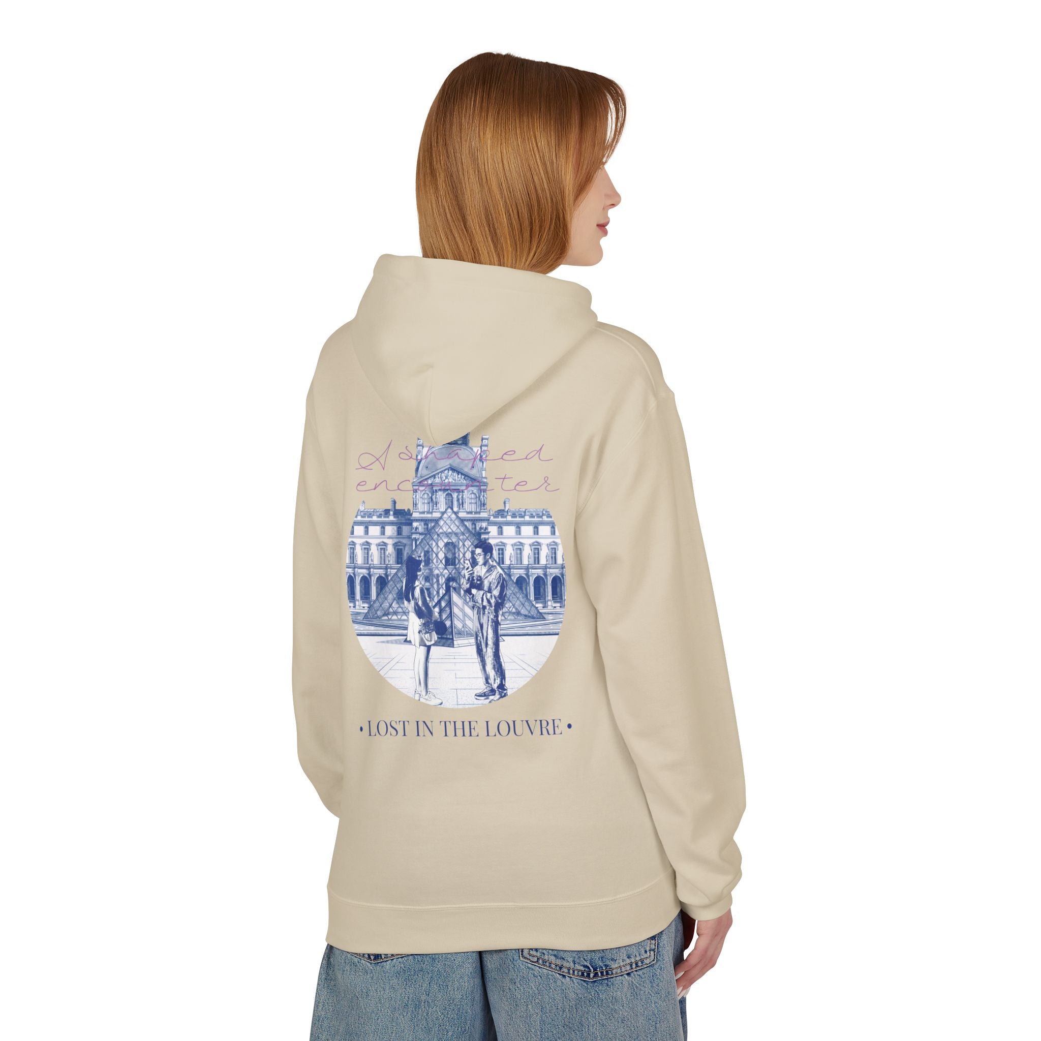 Lost In The Louvre Hoodie | Paris Travel Landmark Sweatshirt