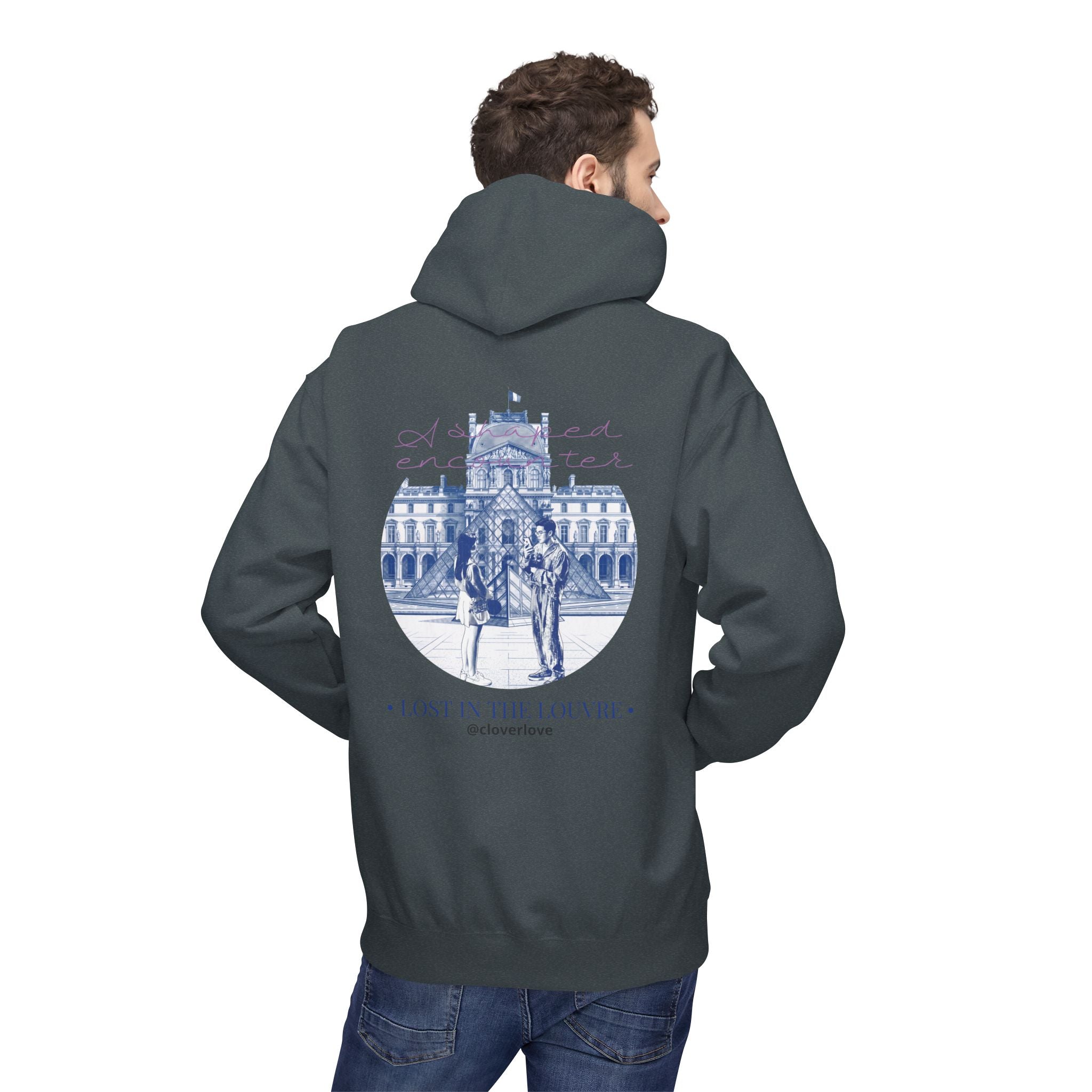 Lost In The Louvre Hoodie | Paris Reise-Wahrzeichen Sweatshirt