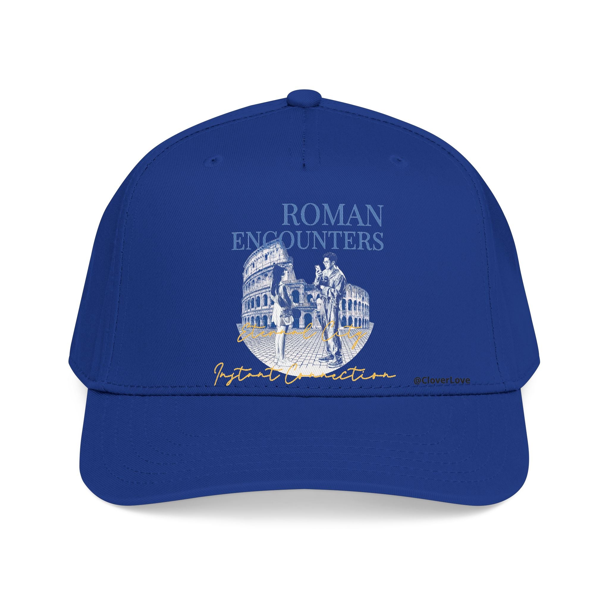 Rome Travel Hat - Colosseum Baseball Cap, European Adventure Dad Hat