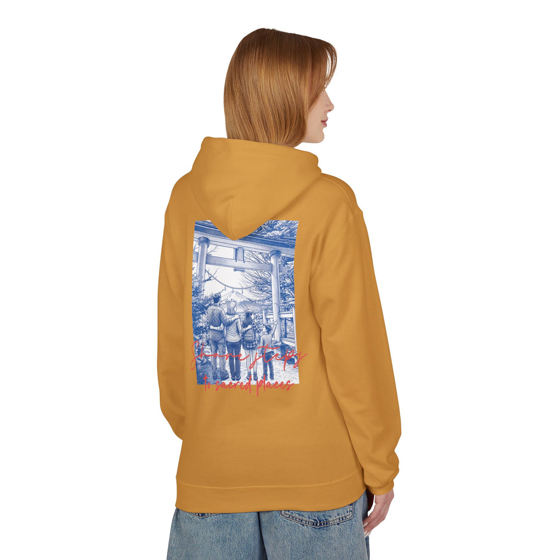 Sacred Places Hoodie | Vintage Travel Landmark Sweatshirt
