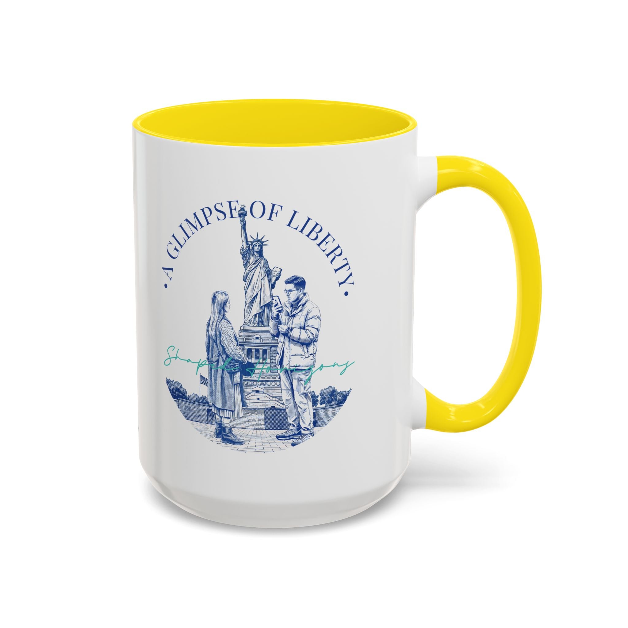 Statue of Liberty Travel Mug - New York Landmark Coffee Cup