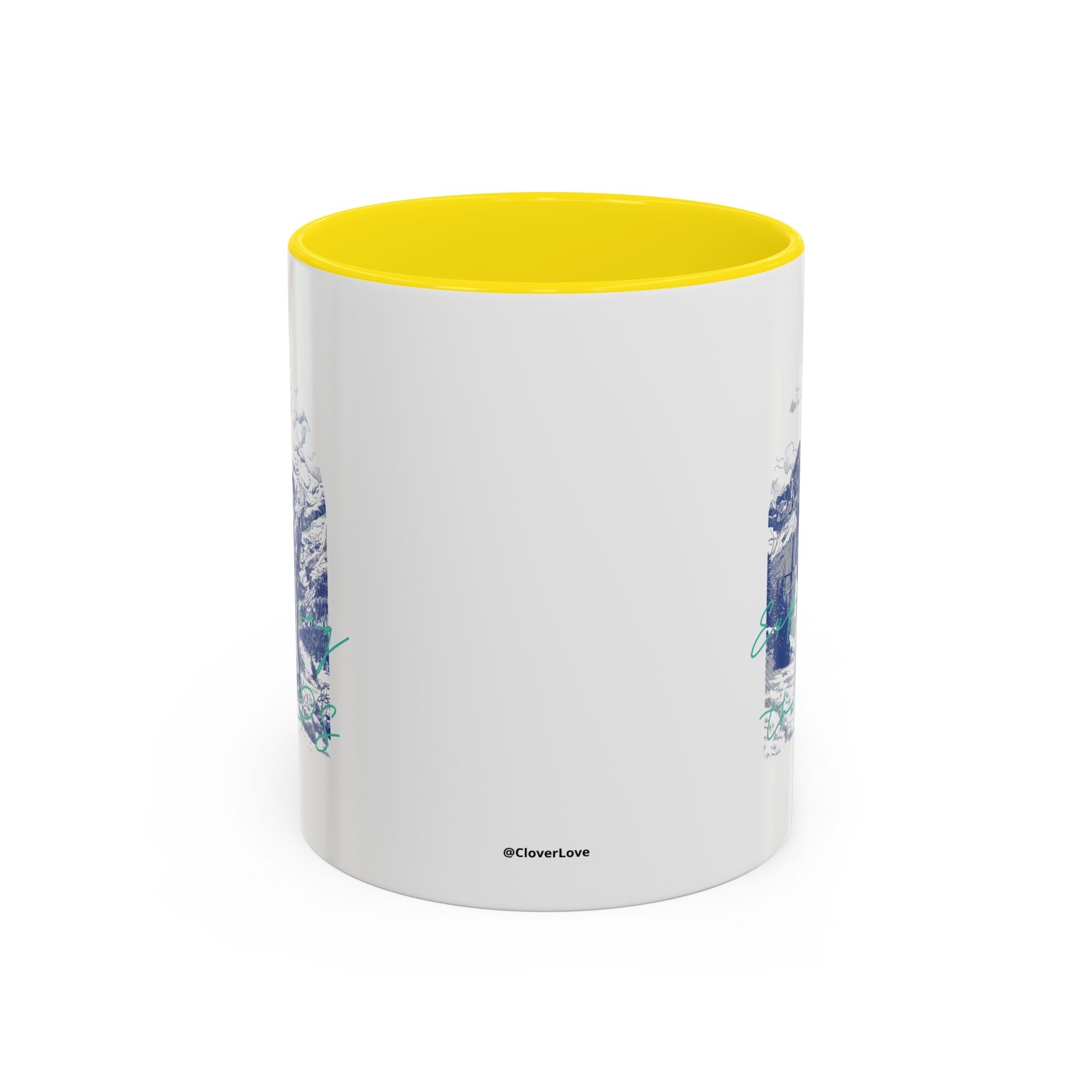 Explore The Alps Travel Mug - Mountain Adventure Coffee Cup