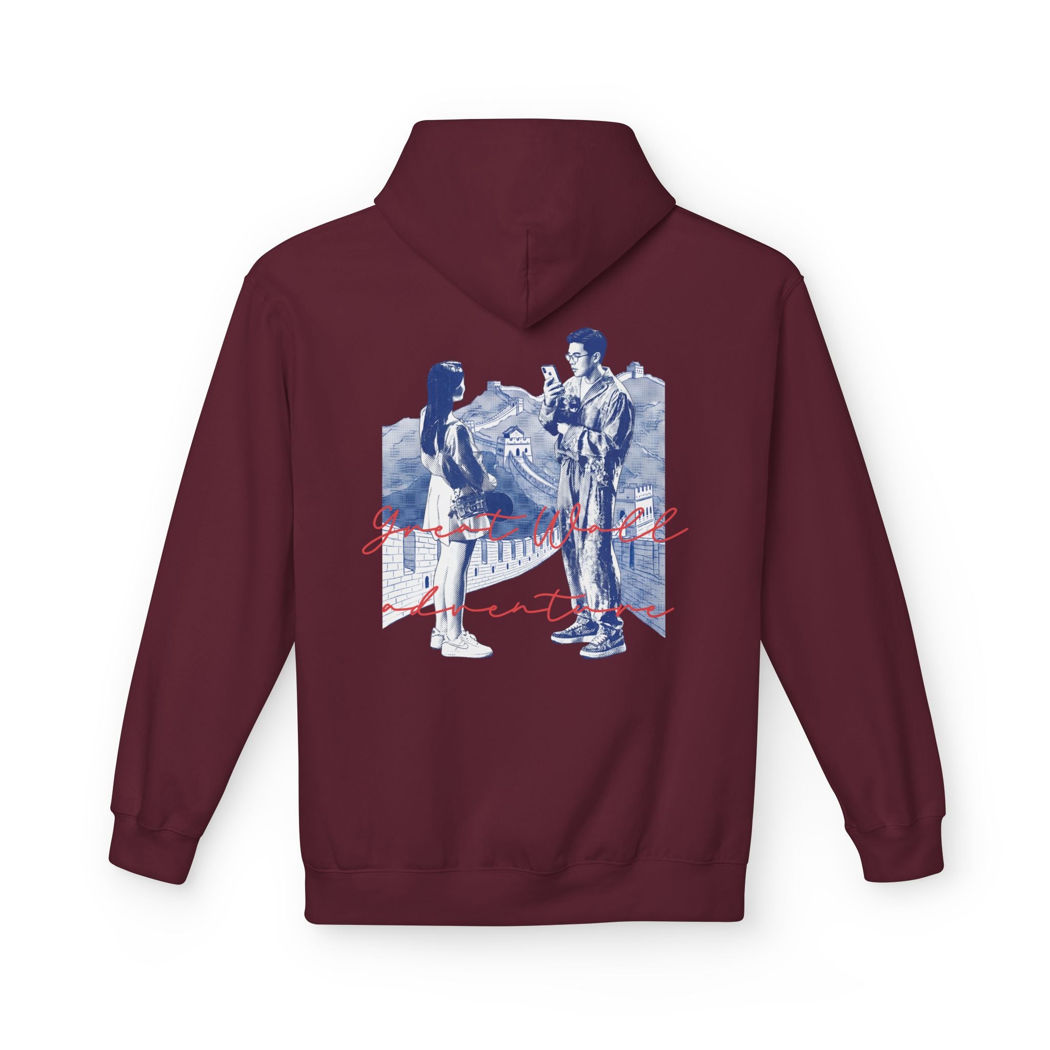 Great Wall Adventure Hoodie – Summer Wanderlust Sweatshirt