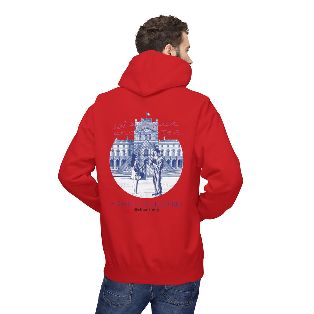 Lost In The Louvre Hoodie | Paris Reise-Wahrzeichen Sweatshirt