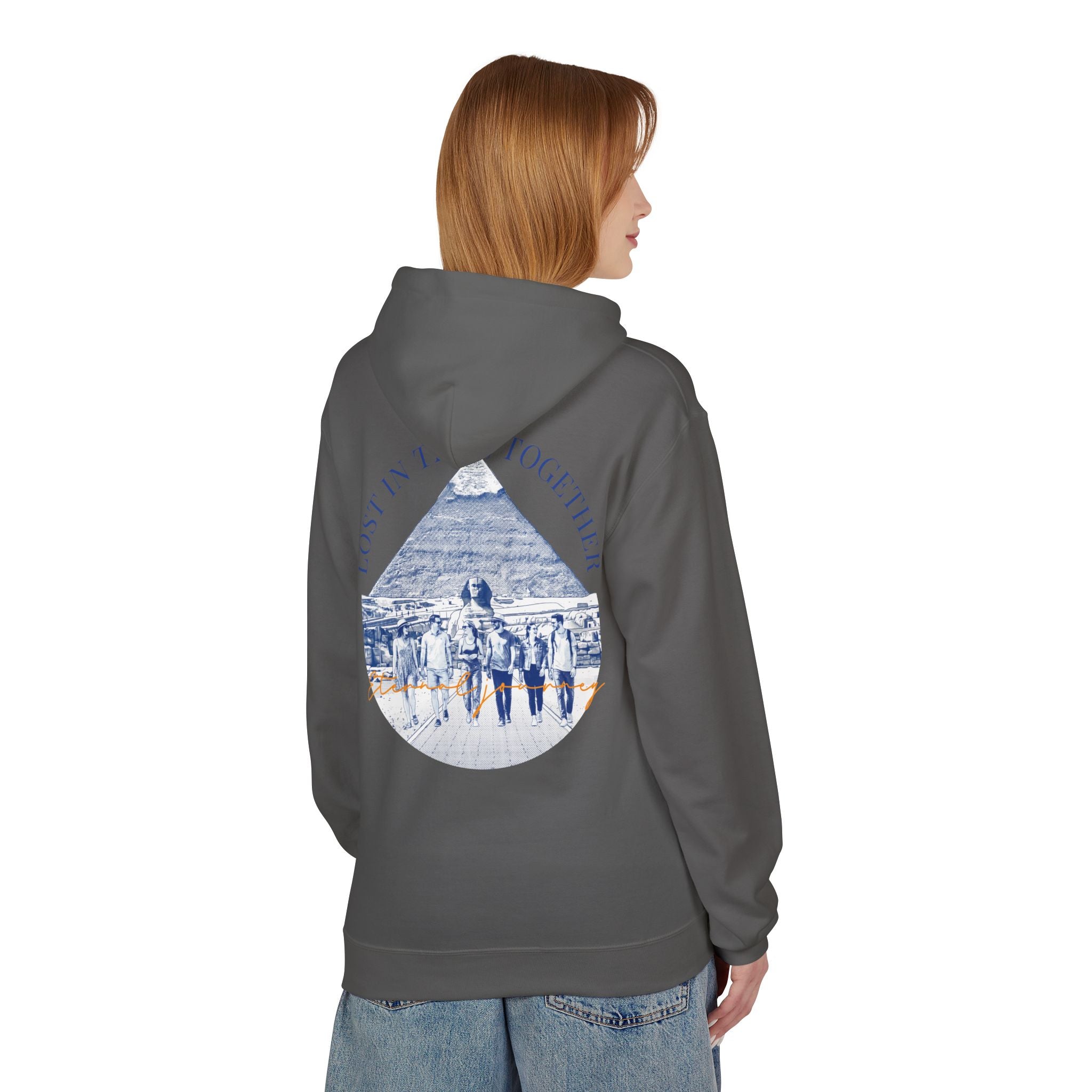 Egypt Landmark Hoodie | Vintage Pyramid Travel Sweatshirt