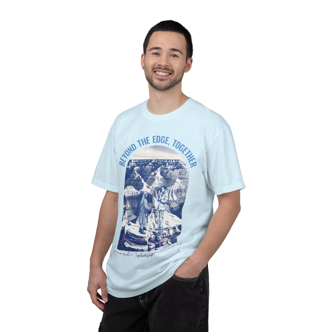 Custom Mountain Adventure Travel T-Shirt - Vintage Outdoor Explorer Gift