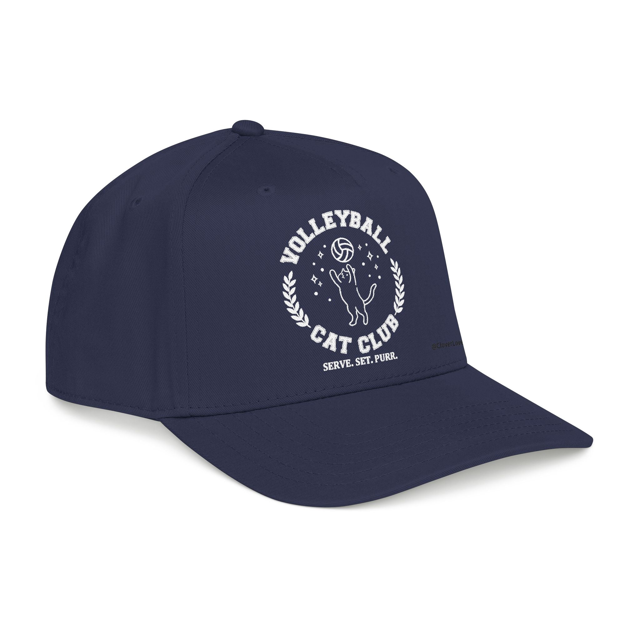 VC2, Cat's Skiff Adventure Baseball Cap — Cute Nautical Cat Hat with @CloverLove Design