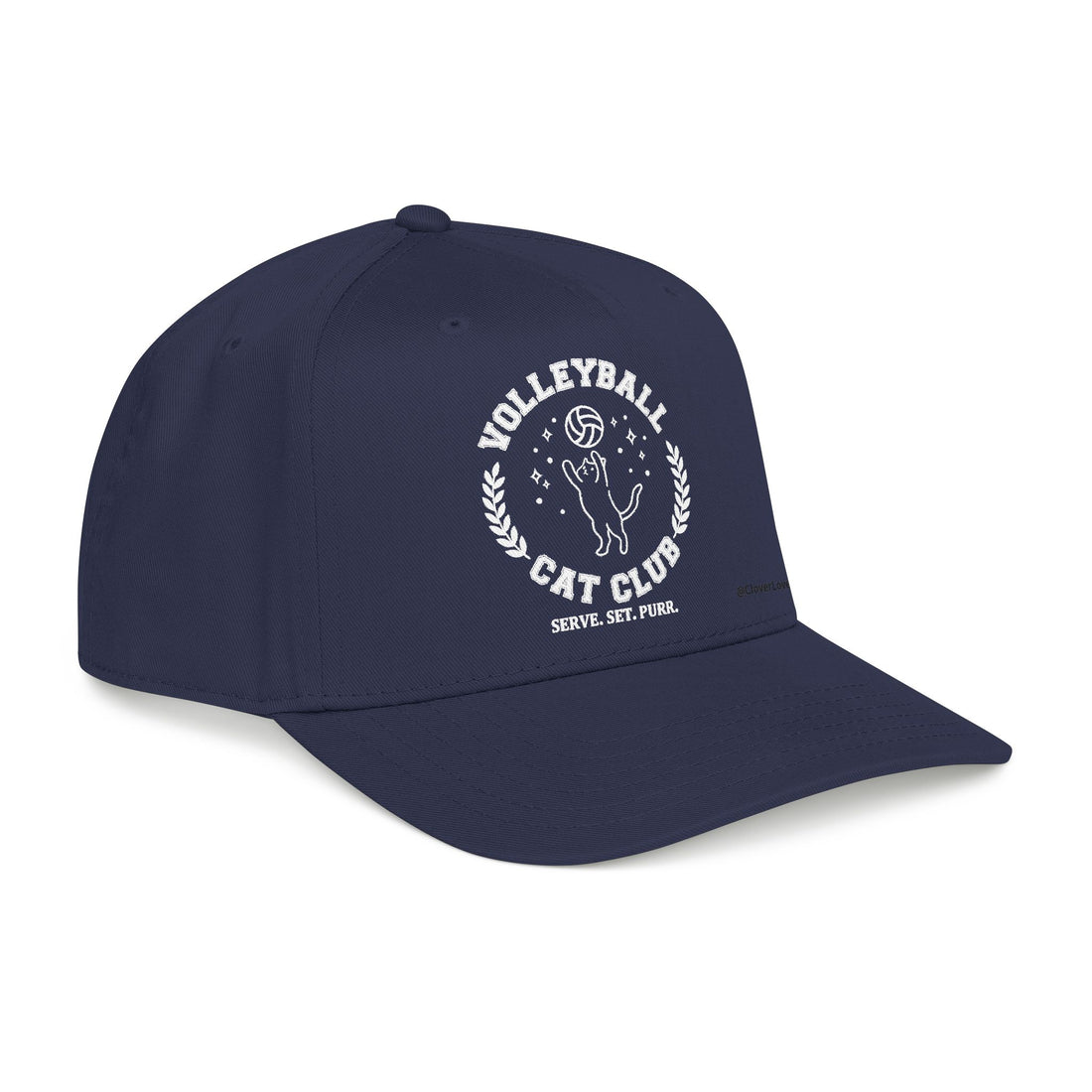 VC2, Cat's Skiff Adventure Baseball Cap — Cute Nautical Cat Hat with @CloverLove Design
