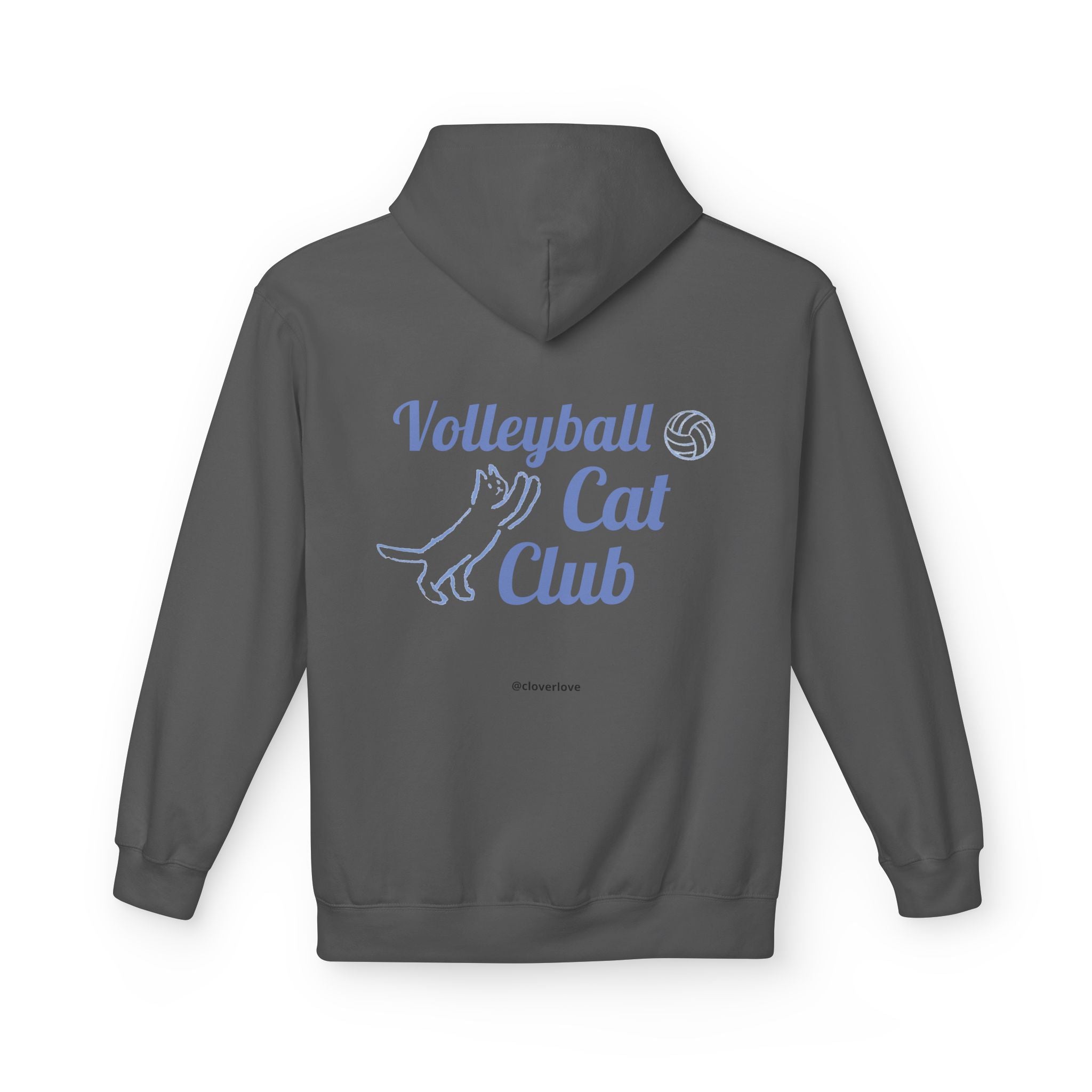 VC6, Catch the Echo Hoodie — Ocean Cat Adventure Graphic Hoodie