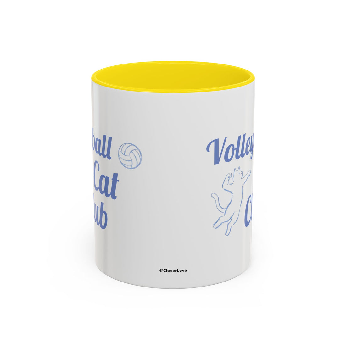 Volleyball Club Mug | Cat Design