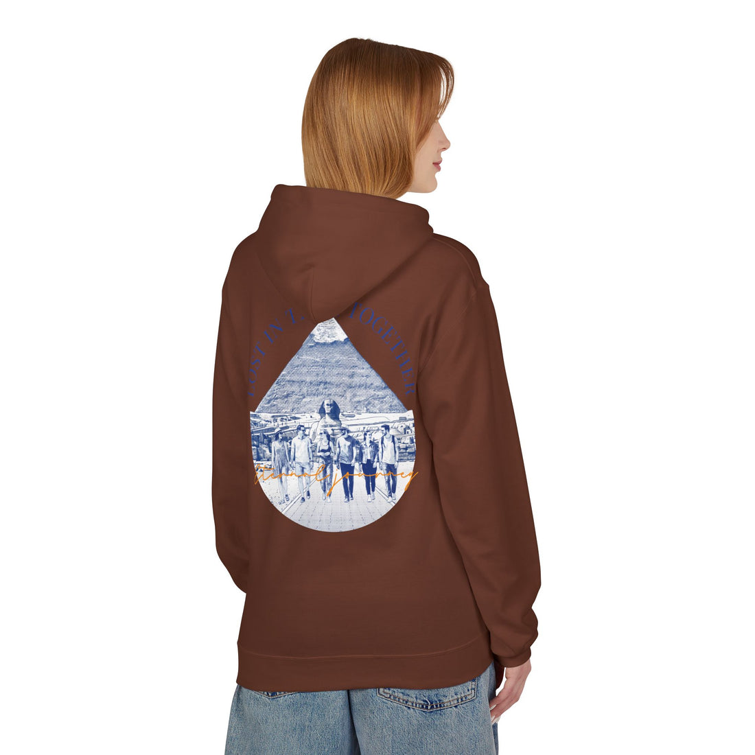 Egypt Landmark Hoodie | Vintage Pyramid Travel Sweatshirt