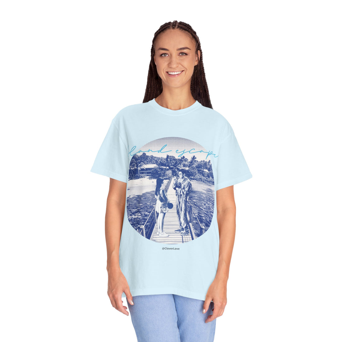Custom Tropical Travel T-Shirt - Vintage Beach Adventure Tee, Travel Lover Gift