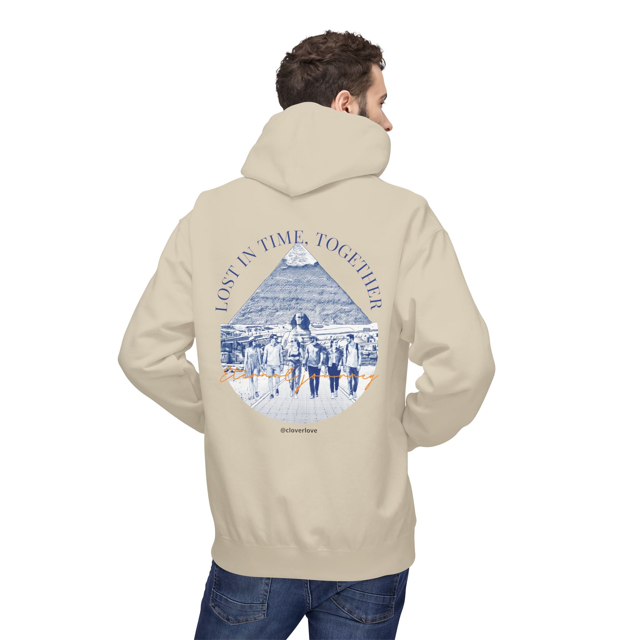 Ägypten Wahrzeichen Hoodie | Vintage Pyramiden Reise Sweatshirt