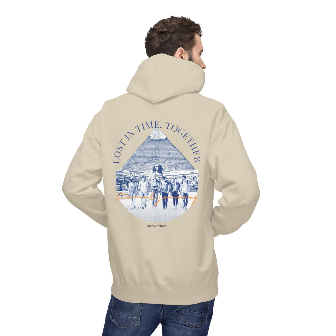 Ägypten Wahrzeichen Hoodie | Vintage Pyramiden Reise Sweatshirt