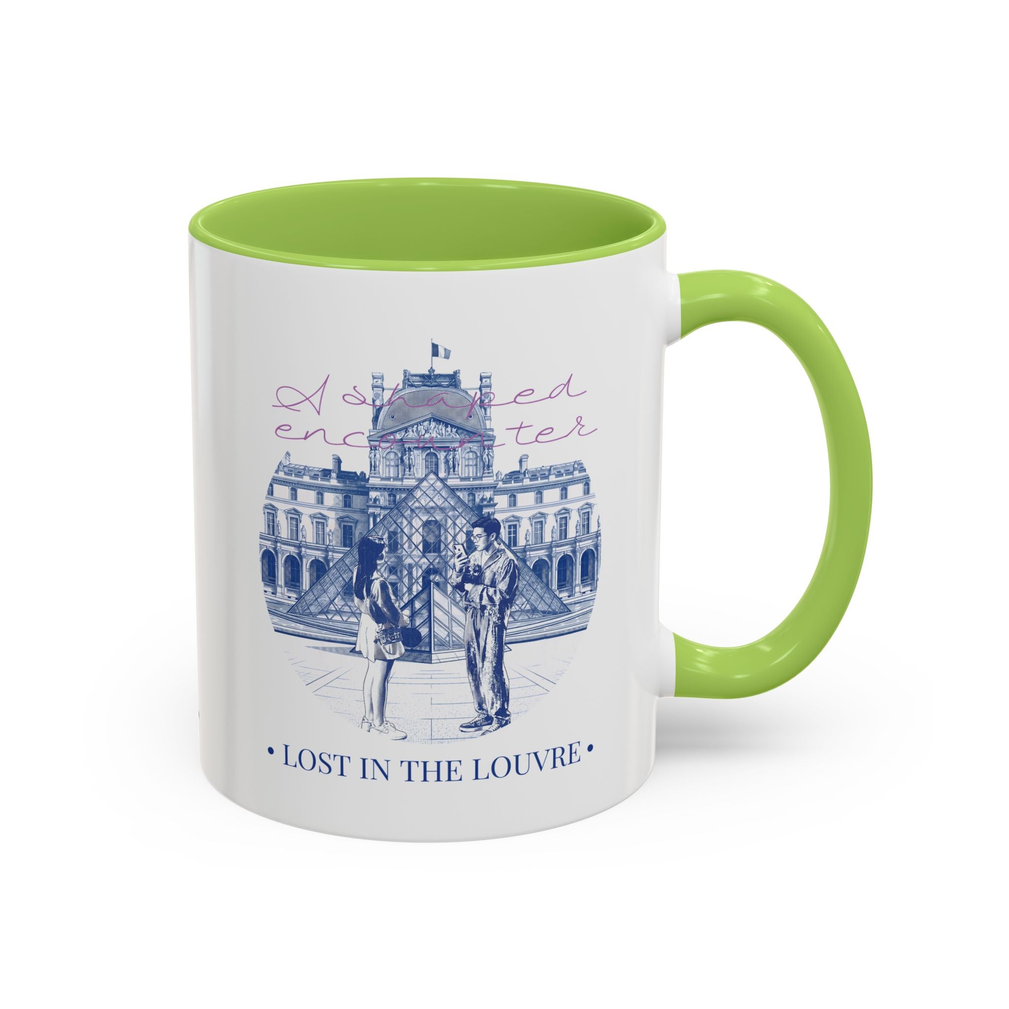 Louvre Paris Travel Mug - Art Museum Coffee Cup for Travelers