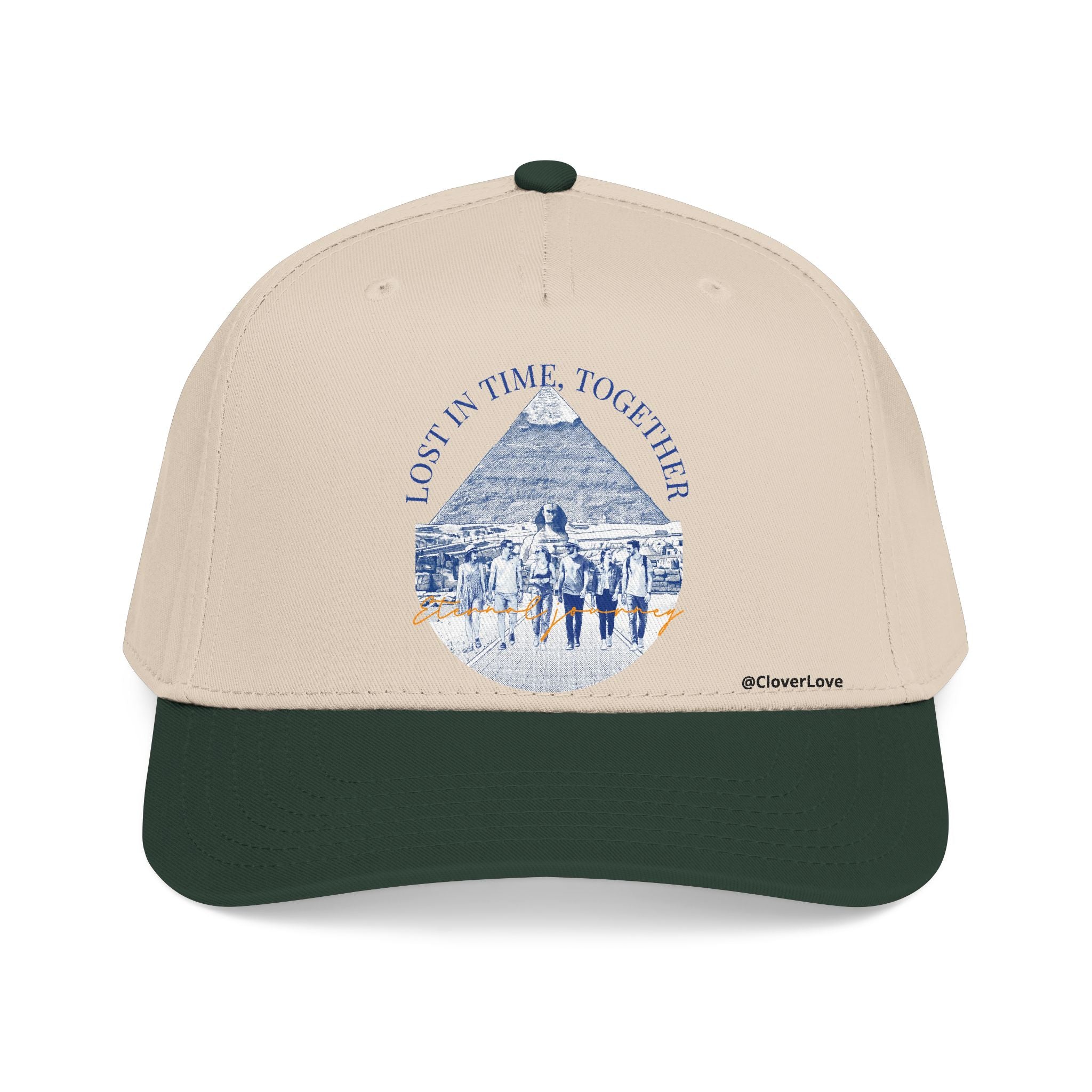 Egypt Travel Hat - Pyramid Baseball Cap, Adventure Dad Hat