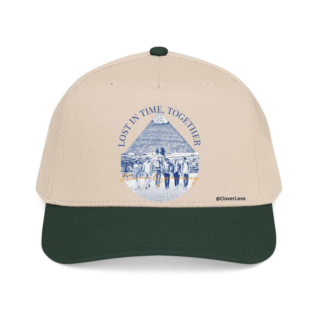 Egypt Travel Hat - Pyramid Baseball Cap, Adventure Dad Hat
