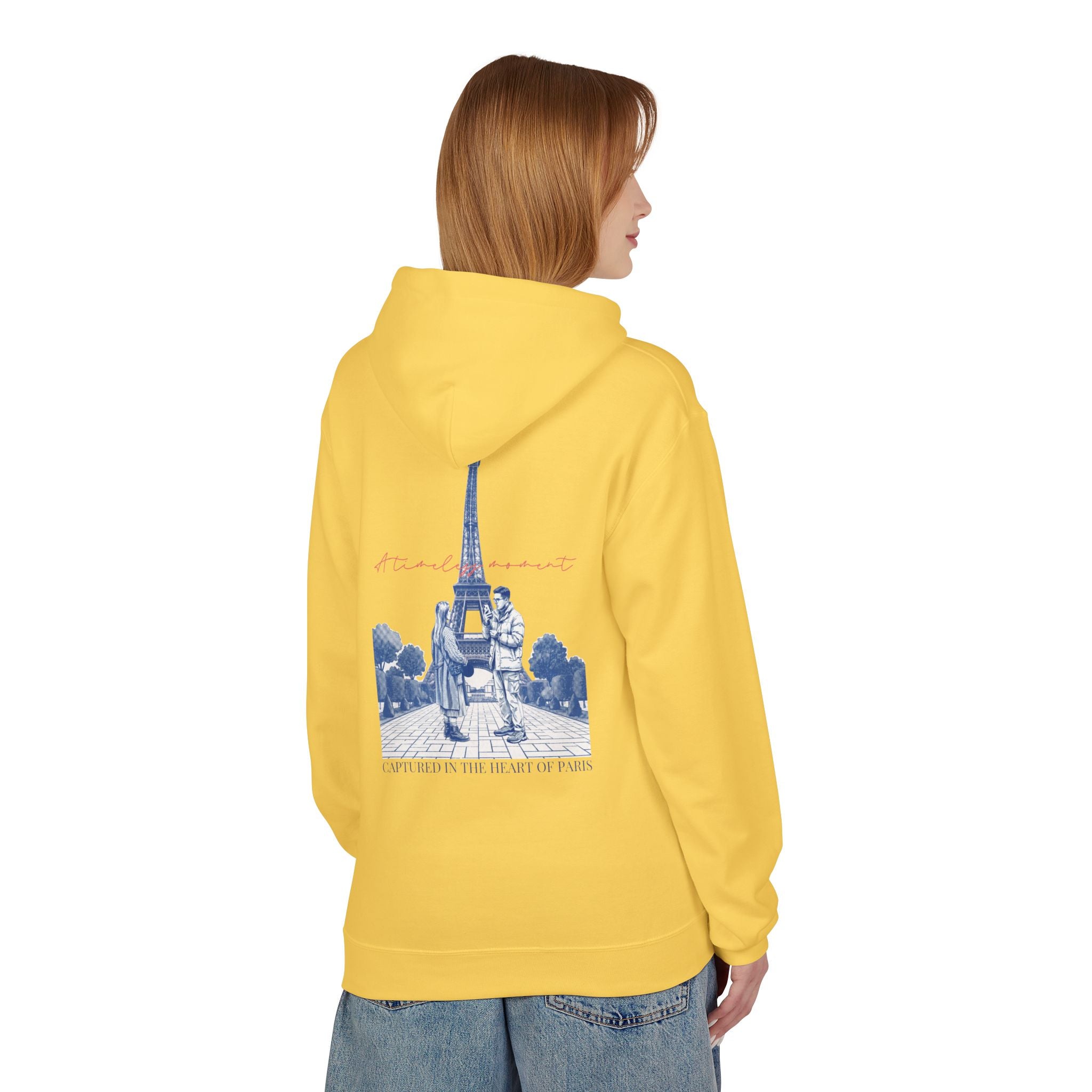 Paris Eiffel Tower Hoodie | Romantic Travel Graphic Sweatshirt