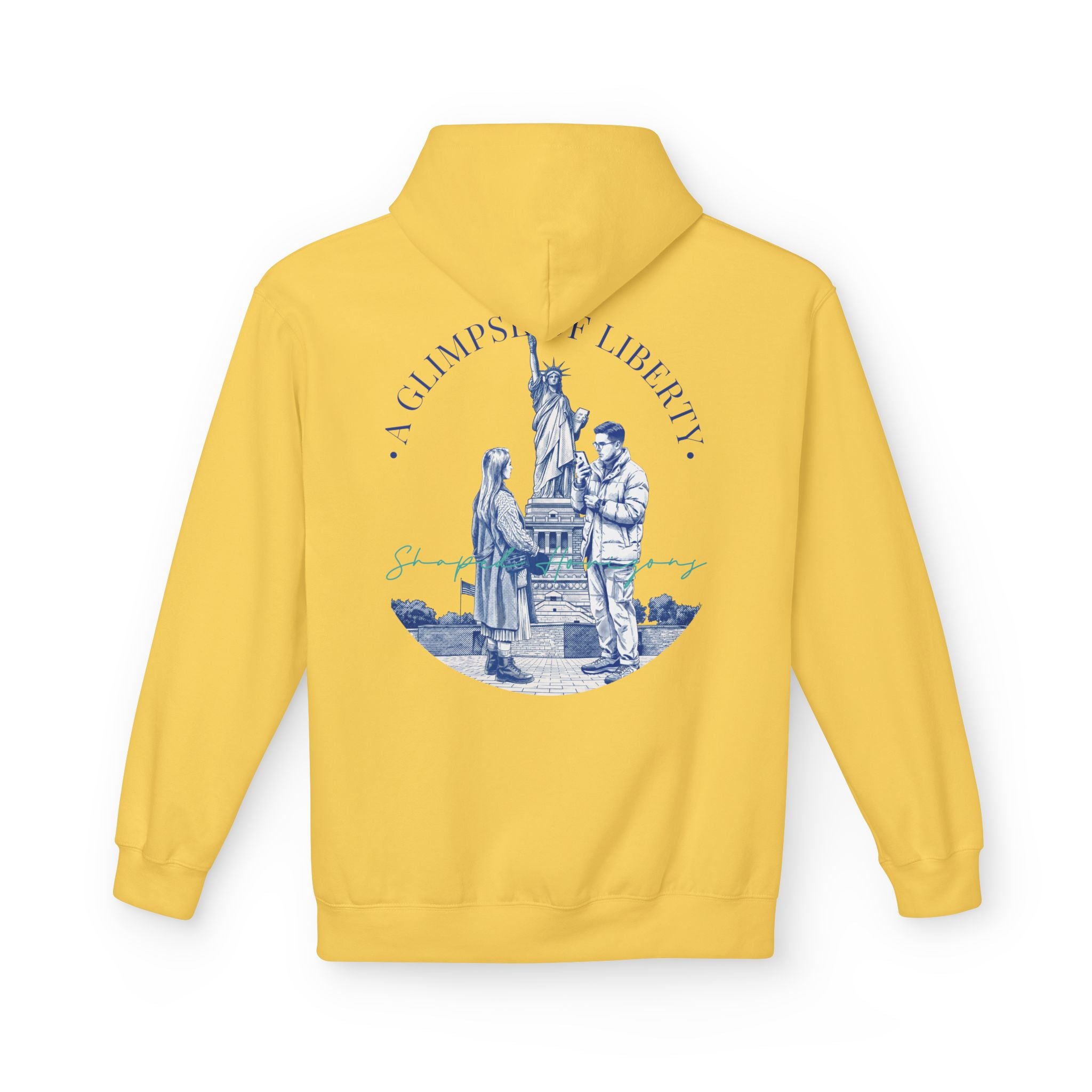 Statue of Liberty Adventure Hoodie | Vintage New York Travel Sweatshirt