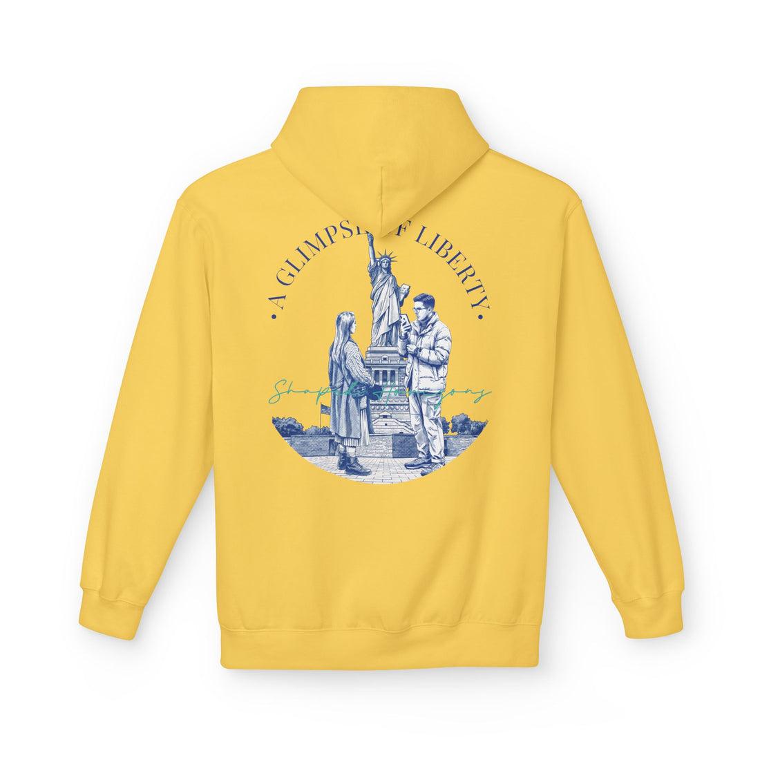 Statue of Liberty Adventure Hoodie | Vintage New York Travel Sweatshirt