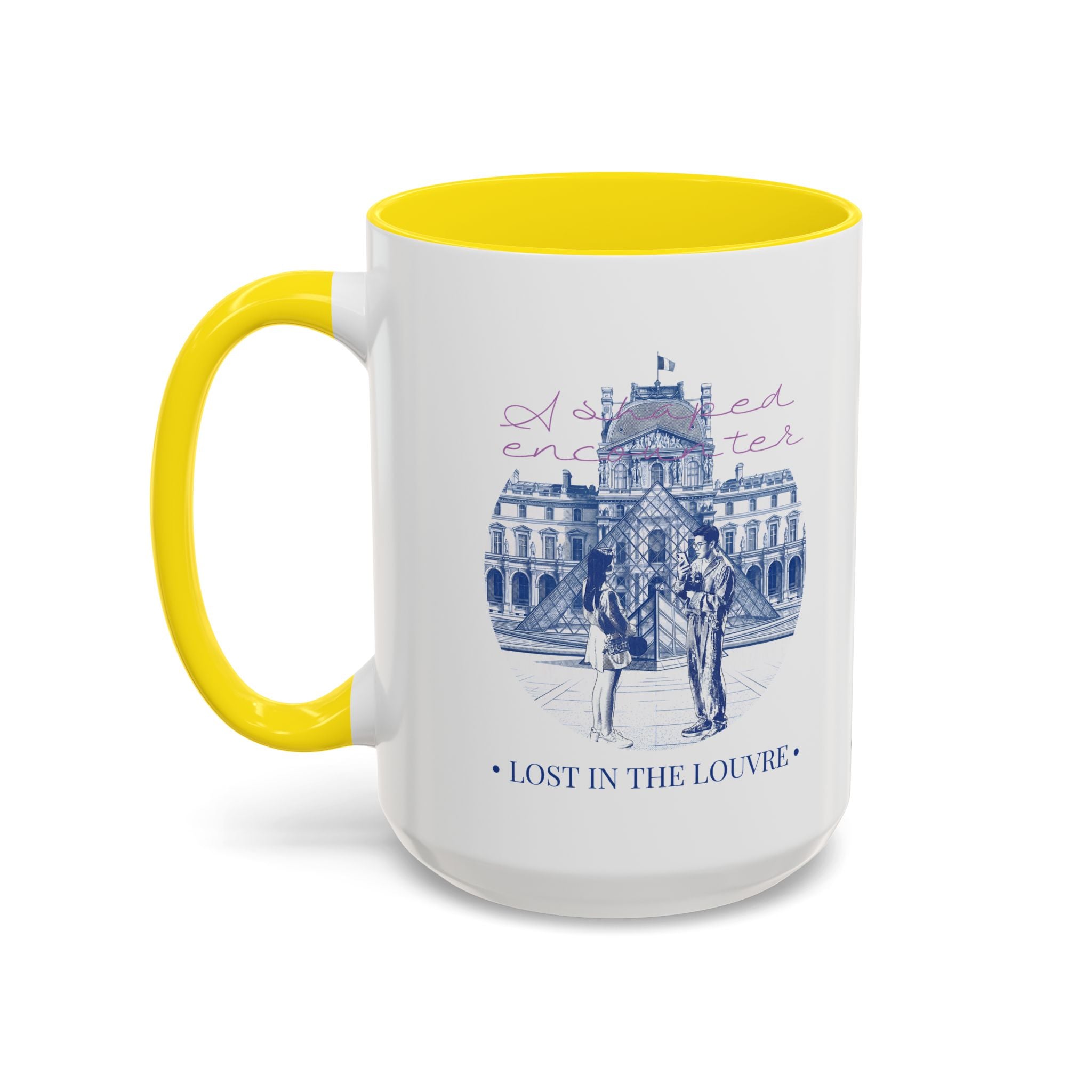 Louvre Paris Travel Mug - Art Museum Coffee Cup for Travelers