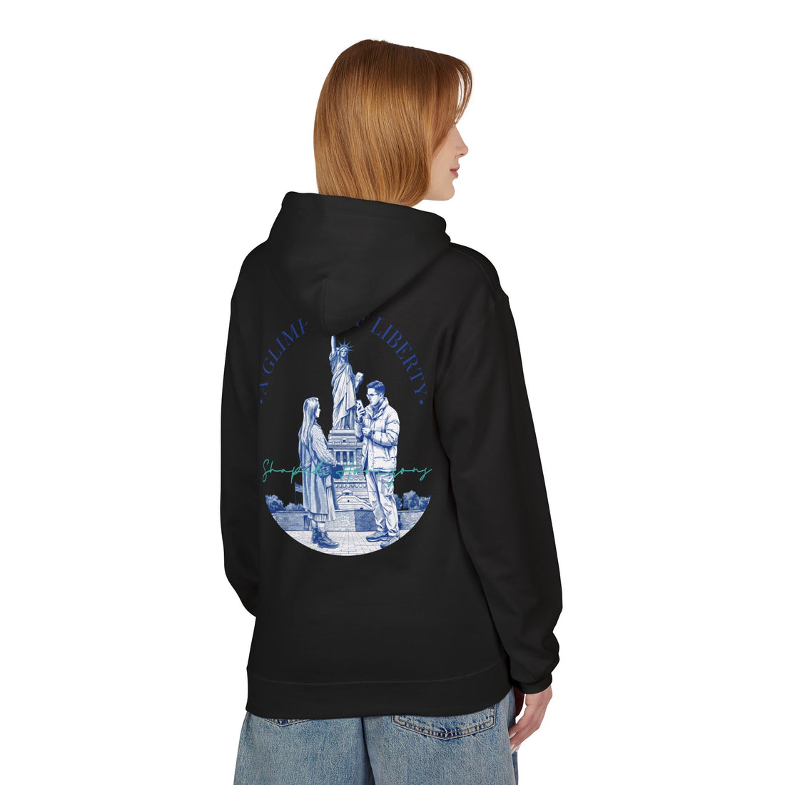 Statue of Liberty Adventure Hoodie | Vintage New York Travel Sweatshirt