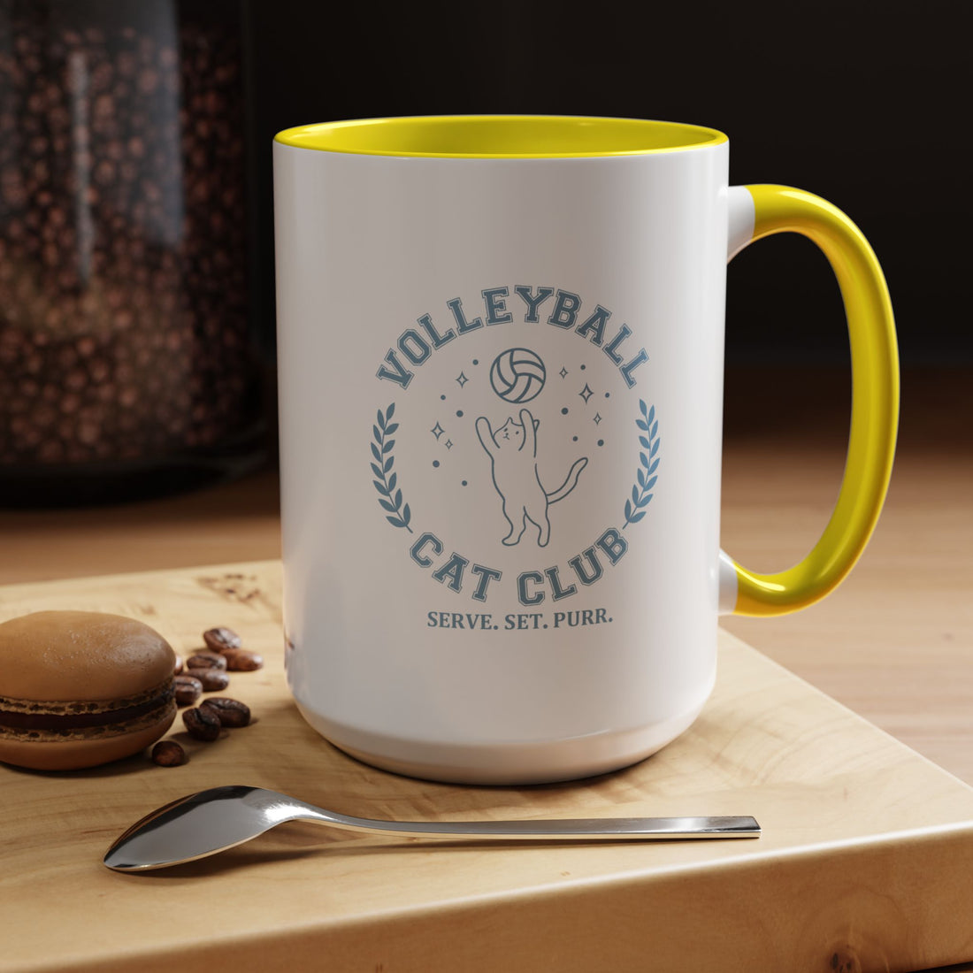 VC1, Sea Otter Coffee Mug - "Cat(ch) the Dream" Ocean Art Accent Mug (11/15oz)
