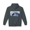 Katzen-Surf-Abenteuer Hoodie | Vintage Meeres-Grafik Sweatshirt
