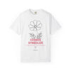 Cosmos Flower T-Shirt - Botanical Graphic Shirt for Flower Lovers
