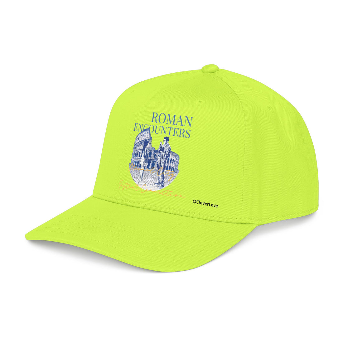 Rome Travel Hat - Colosseum Baseball Cap, European Adventure Dad Hat