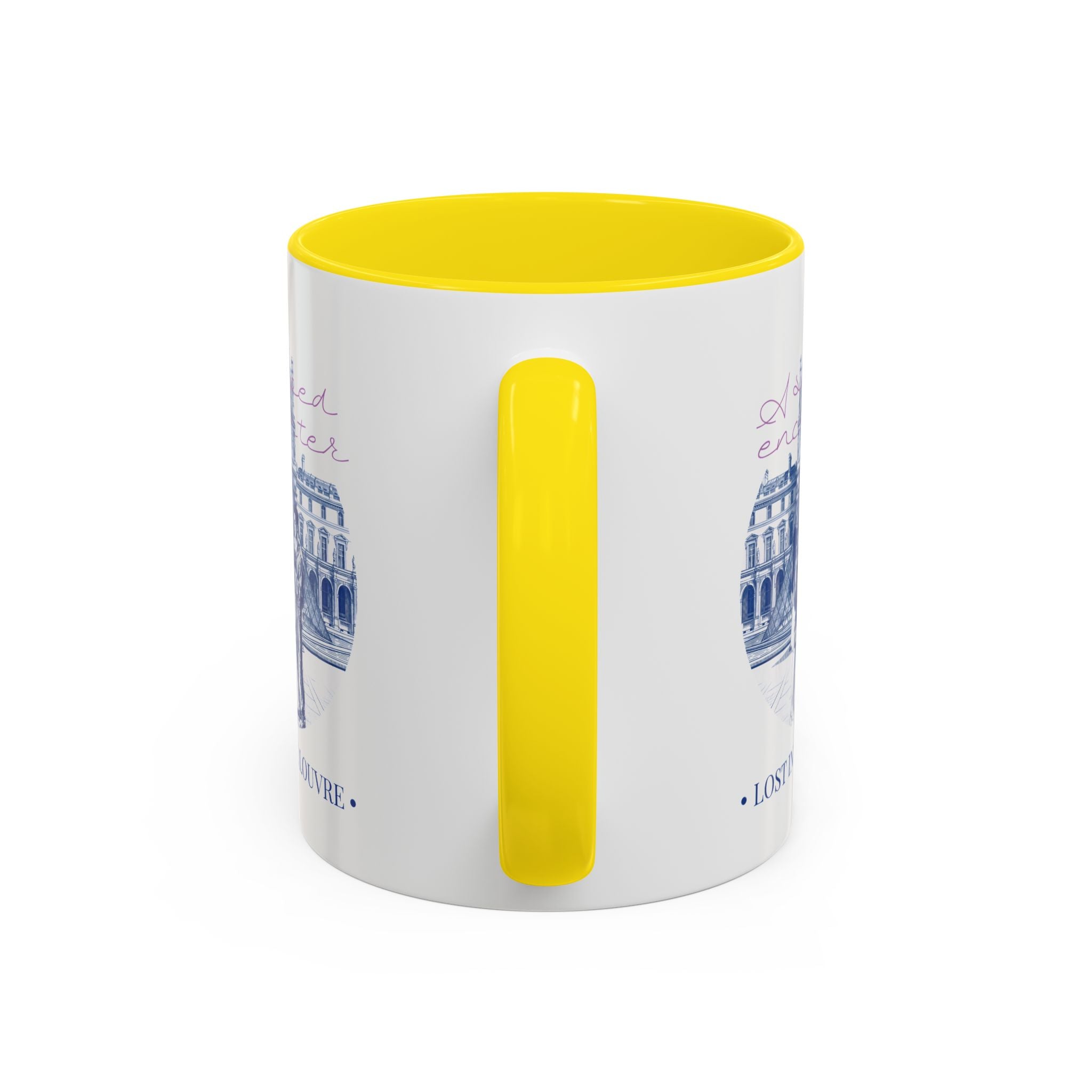 Louvre Paris Travel Mug - Art Museum Coffee Cup for Travelers
