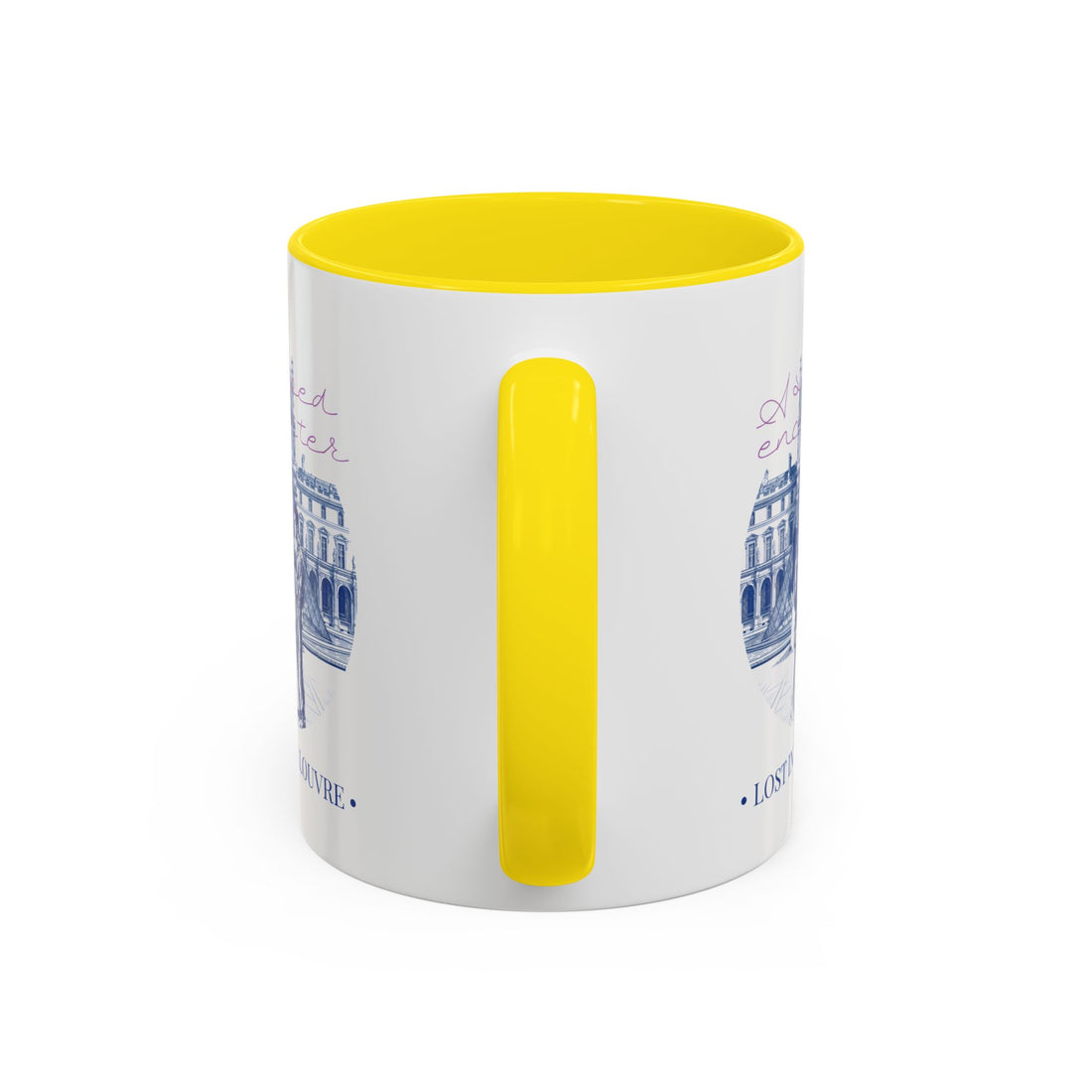 Louvre Paris Travel Mug - Art Museum Coffee Cup for Travelers