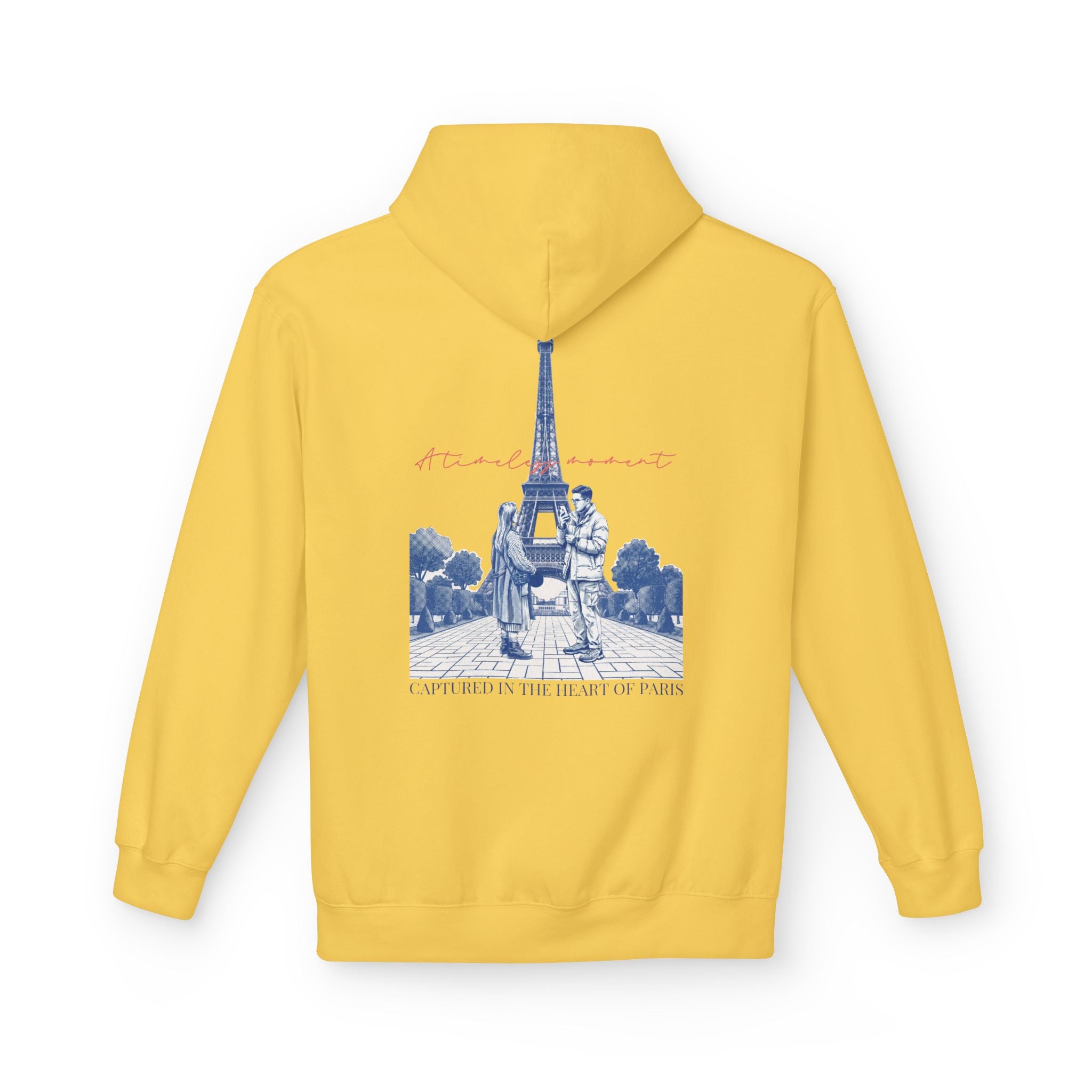 Paris Eiffel Tower Hoodie | Romantic Travel Graphic Sweatshirt