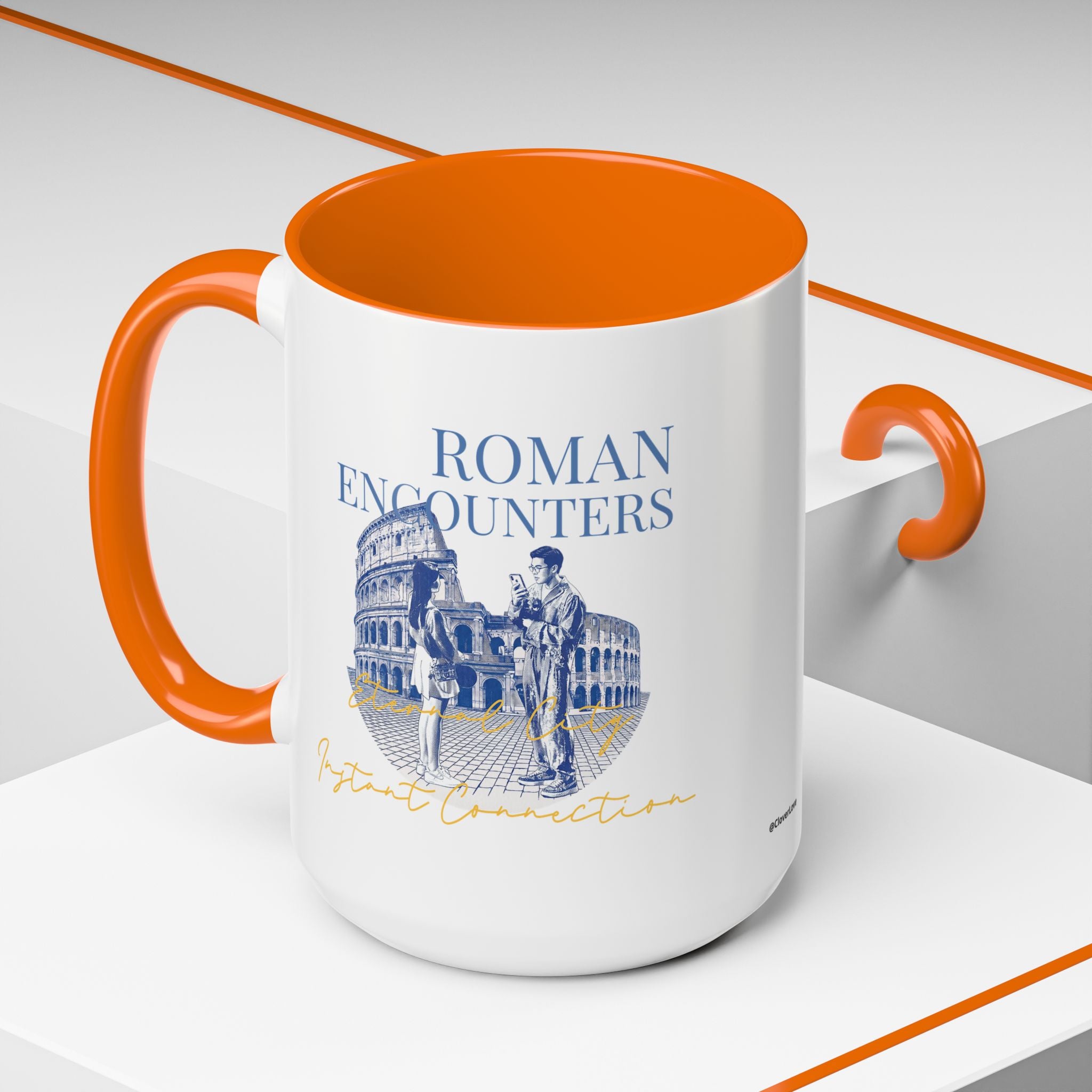 Rome Travel Memory Mug - Colosseum Coffee Cup for Travelers