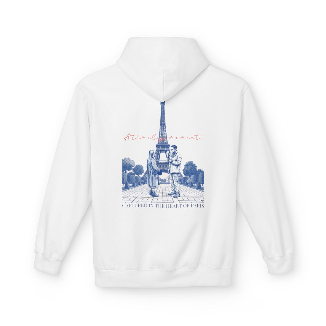 Paris Eiffel Tower Hoodie | Romantic Travel Graphic Sweatshirt