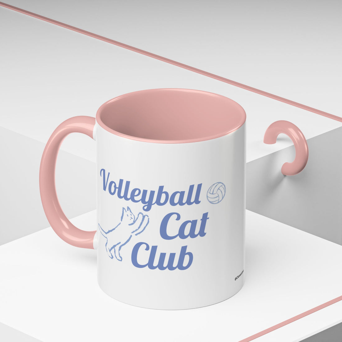 VC6, Sea Otter Coffee Mug - "Cat(ch) the Dream" Ocean Art Accent Mug (11/15oz)