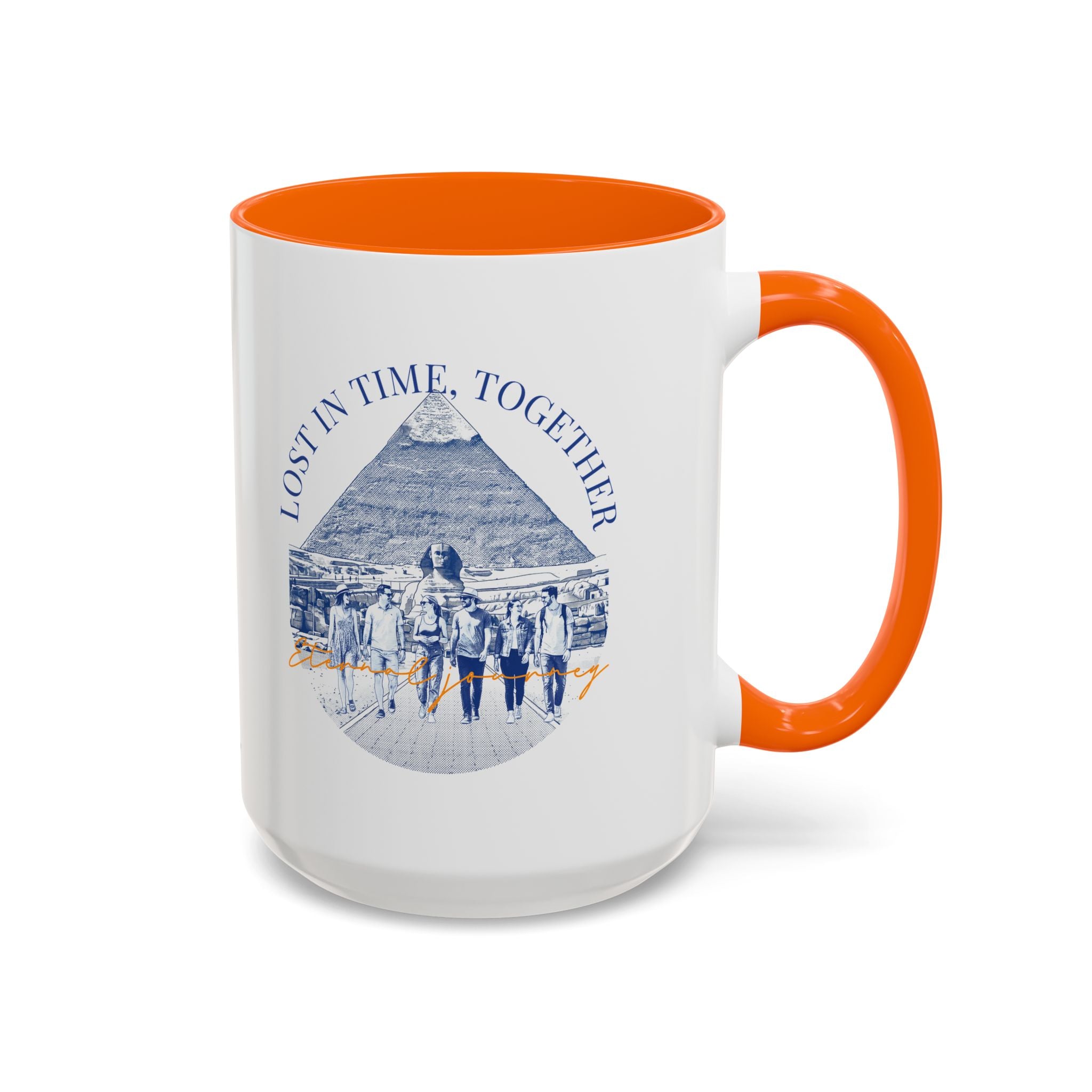 Egypt Travel Memory Mug - Pyramid Adventure Coffee Cup for Travelers