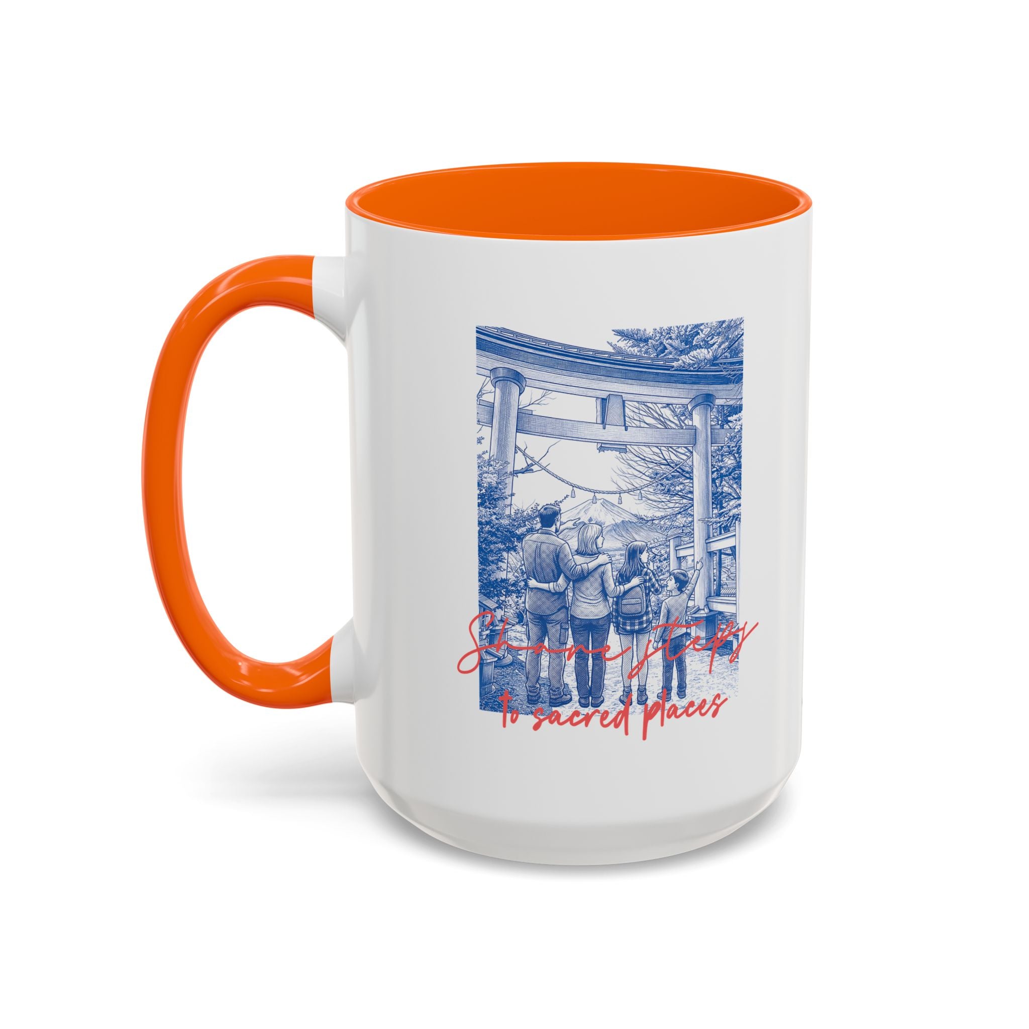 Japan Travel Memory Mug - Mount Fuji Coffee Cup for Travelers