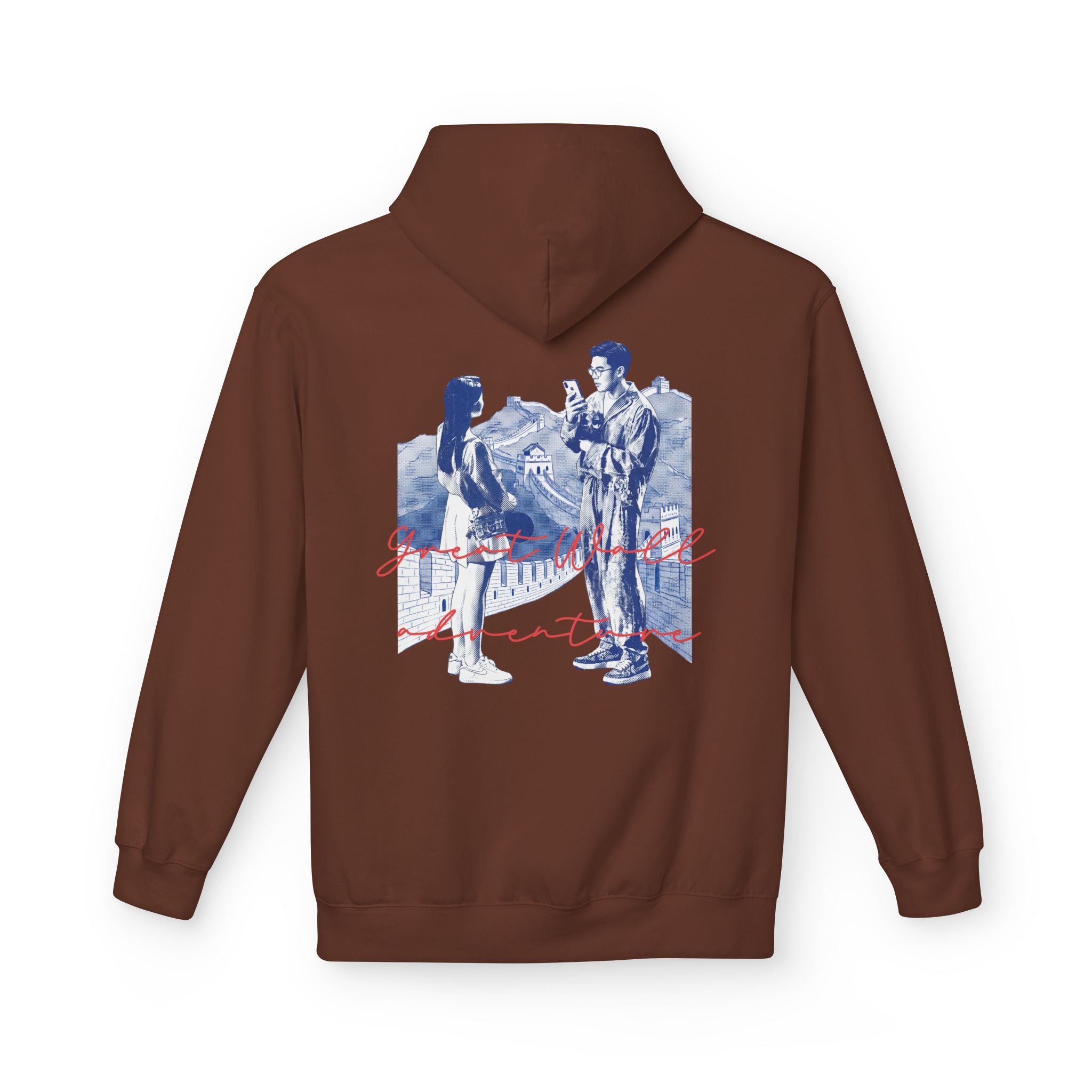 Great Wall Adventure Hoodie – Summer Wanderlust Sweatshirt