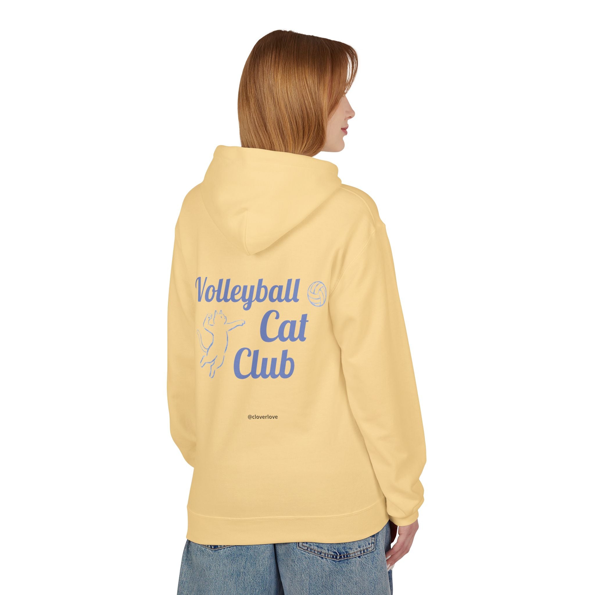 VC8, Catch the Echo Hoodie — Ocean Cat Adventure Graphic Hoodie