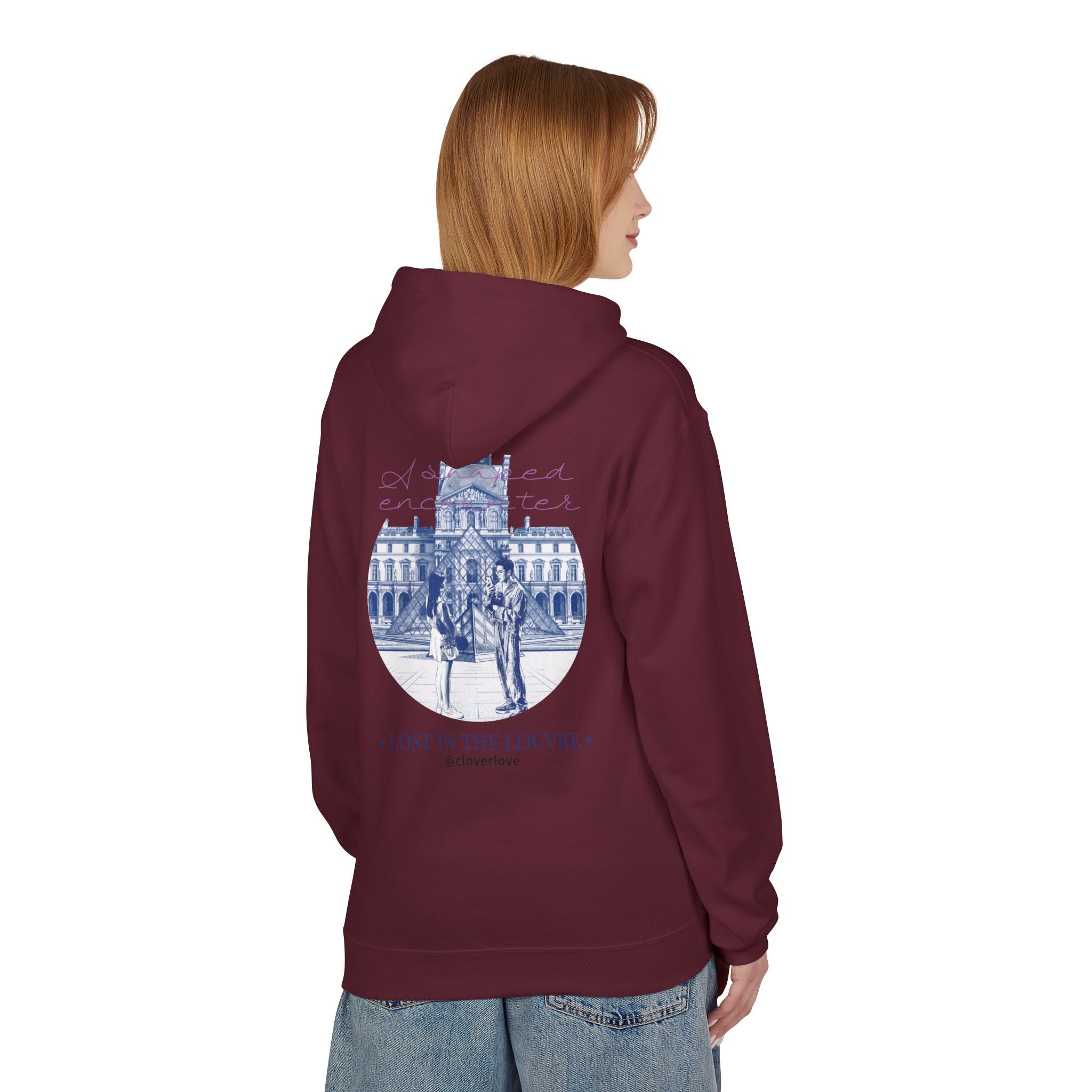 Lost In The Louvre Hoodie | Paris Reise-Wahrzeichen Sweatshirt