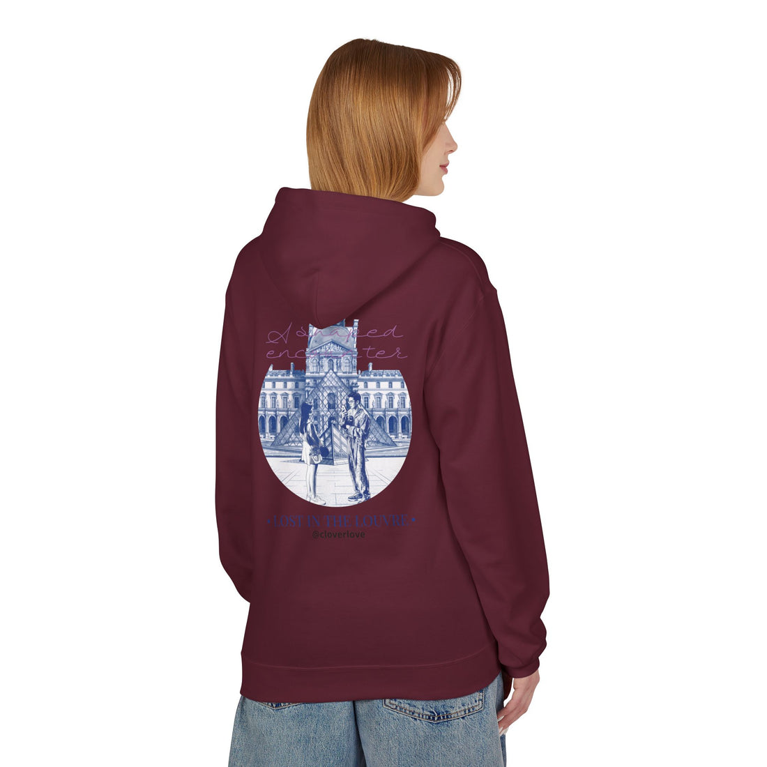 Lost In The Louvre Hoodie | Paris Reise-Wahrzeichen Sweatshirt