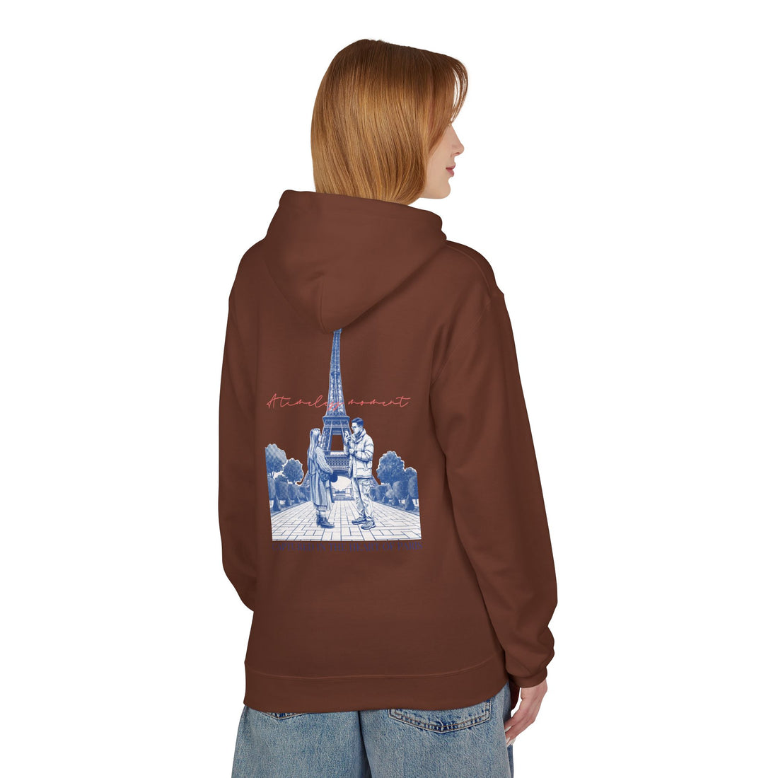 Paris Eiffel Tower Hoodie | Romantic Travel Graphic Sweatshirt
