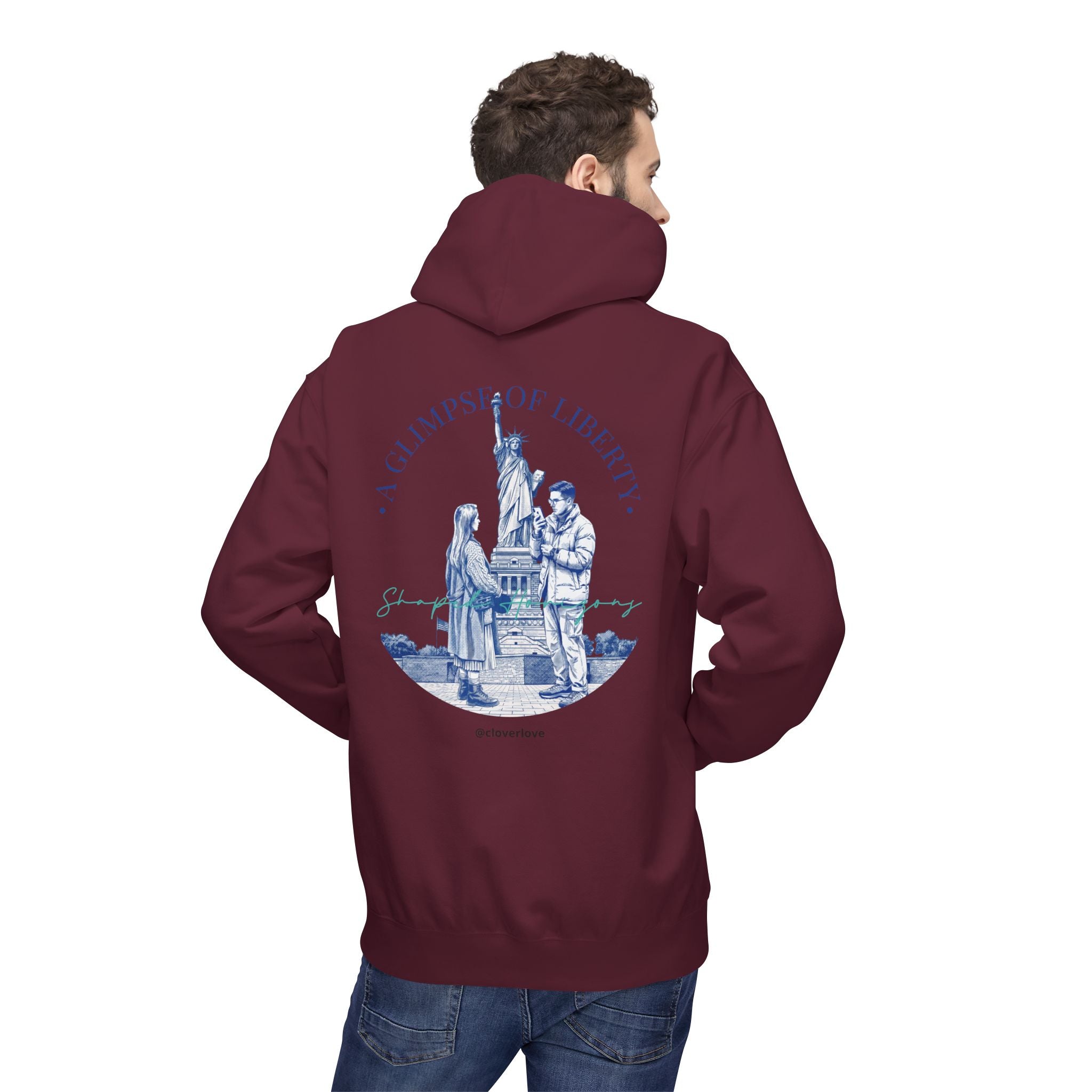 Freiheitsstatue Abenteuer Hoodie | Vintage New York Reise Sweatshirt