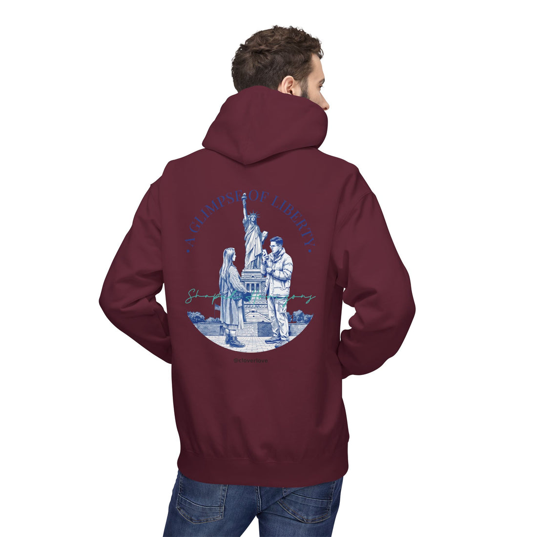 Freiheitsstatue Abenteuer Hoodie | Vintage New York Reise Sweatshirt