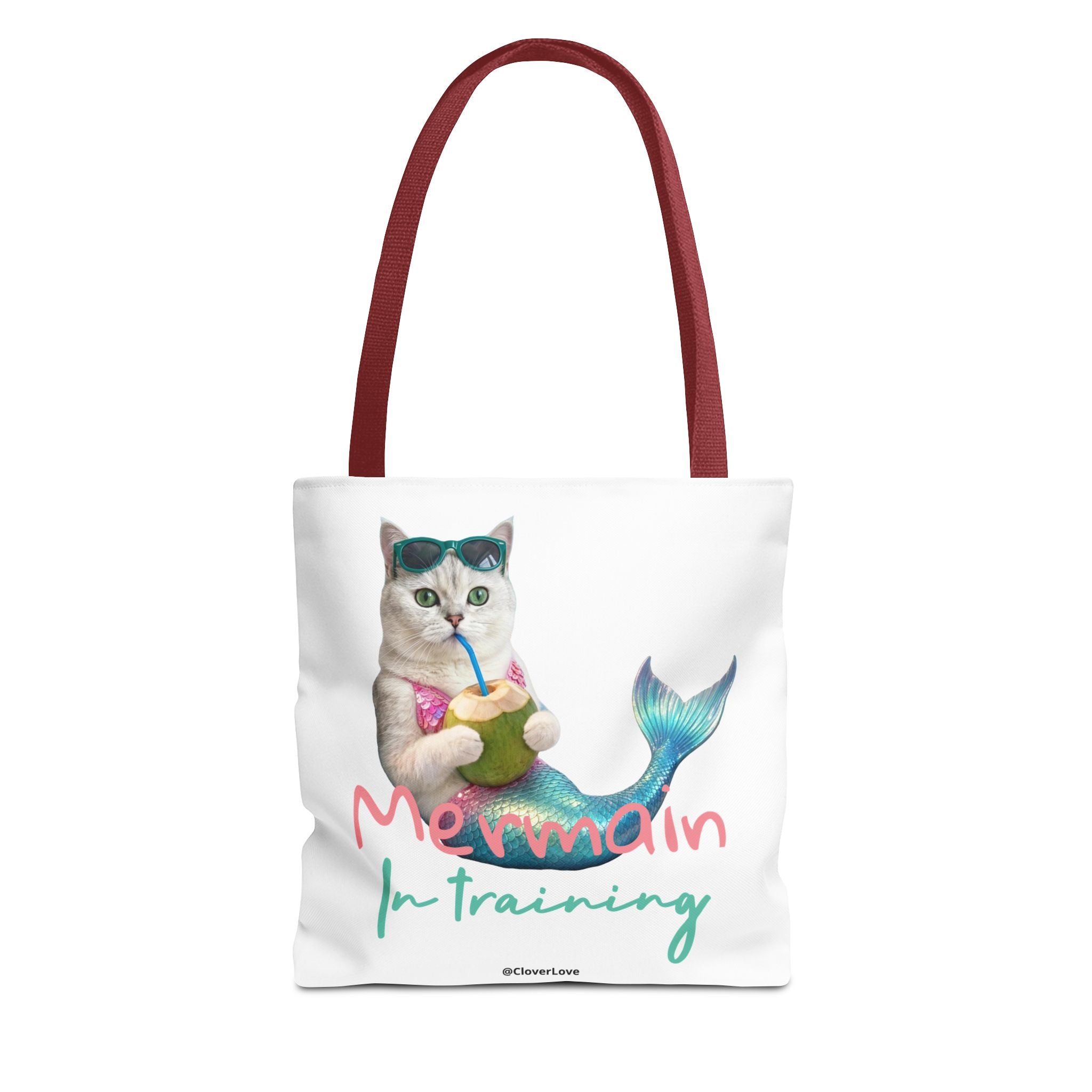 Custom Cat Tote Bag | Personalized Cat Photo Summer Canvas Bag