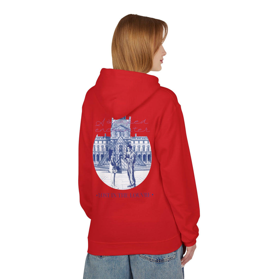 Lost In The Louvre Hoodie | Paris Travel Landmark Sweatshirt