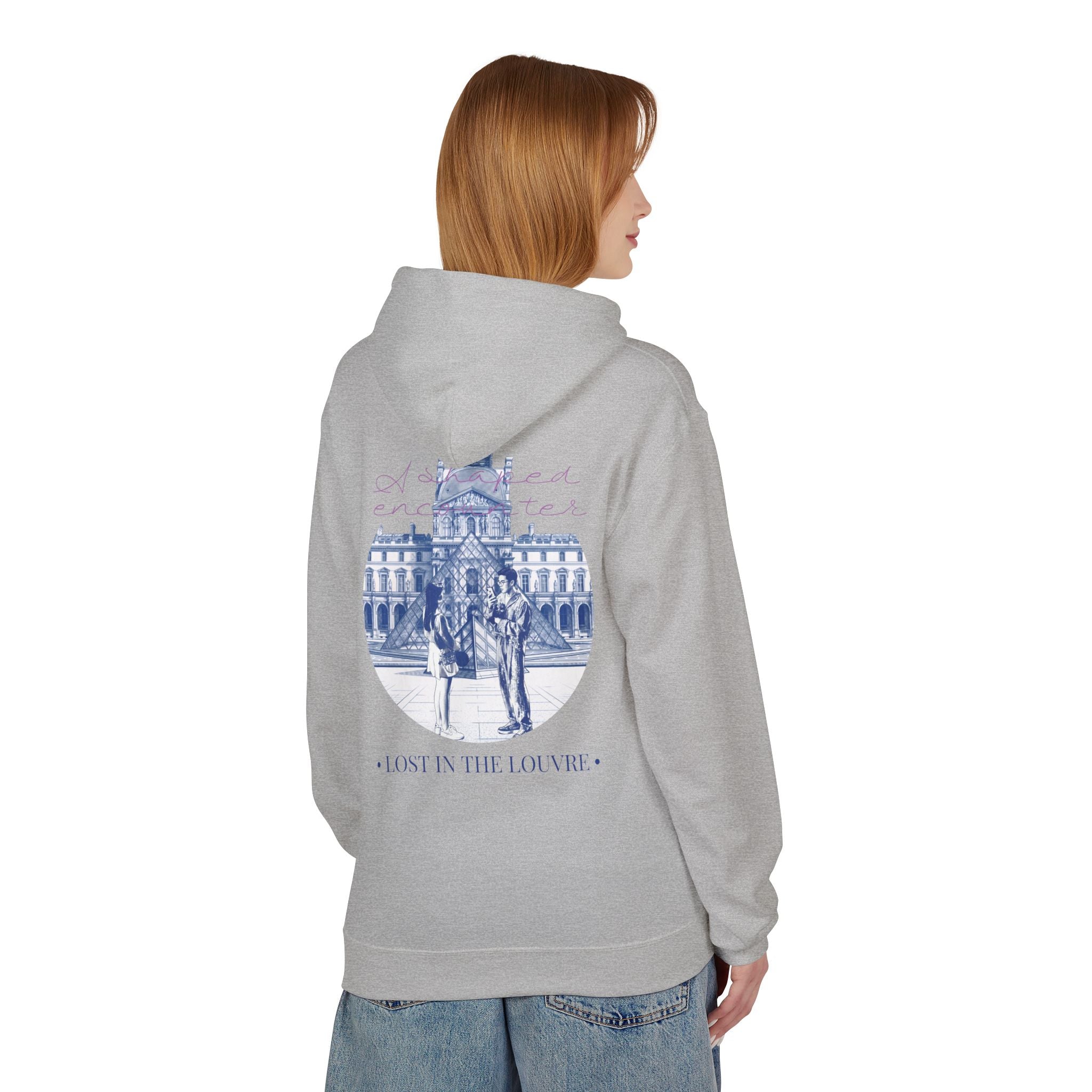 Lost In The Louvre Hoodie | Paris Travel Landmark Sweatshirt